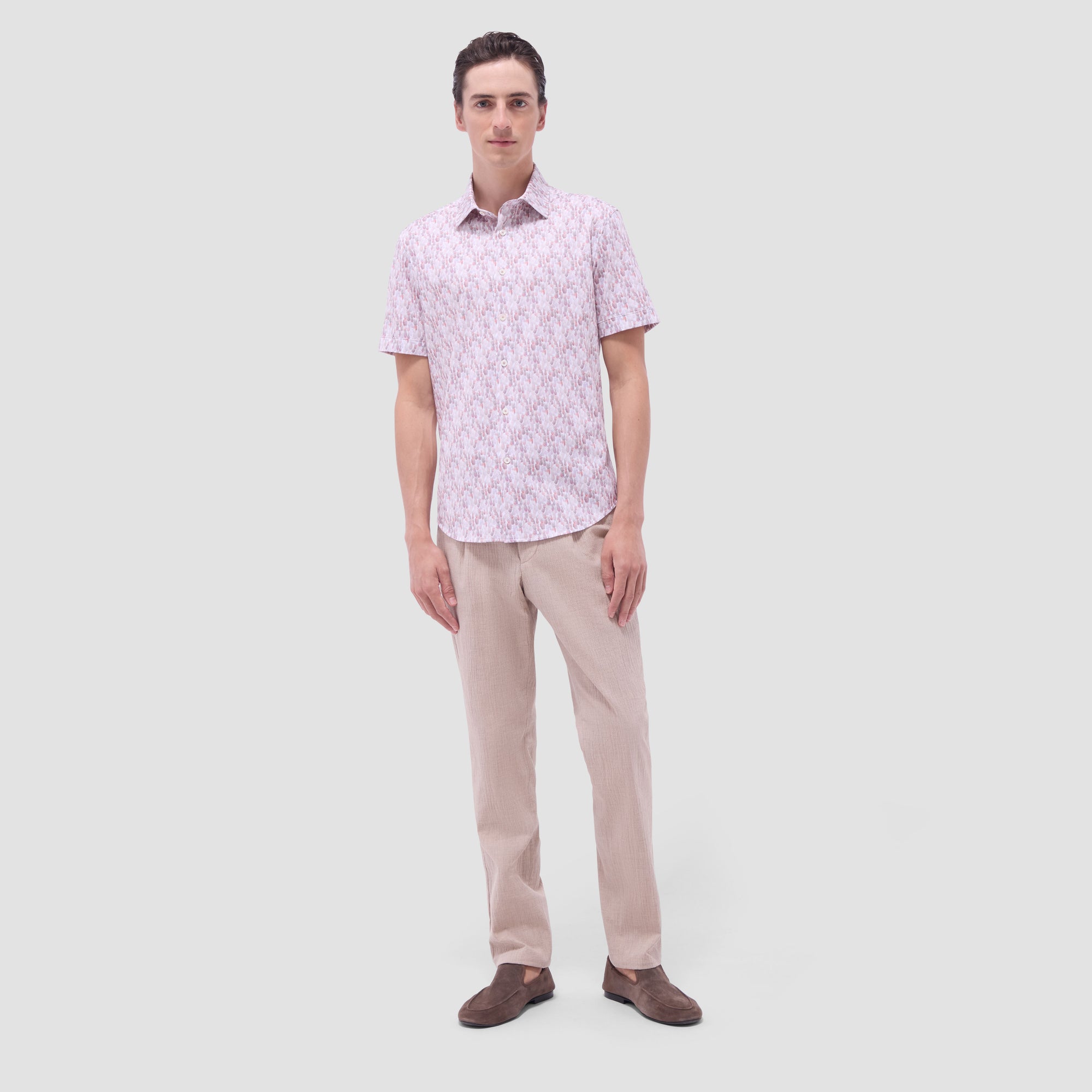 Miles Fruit Print OoohCotton Short-Sleeve Shirt