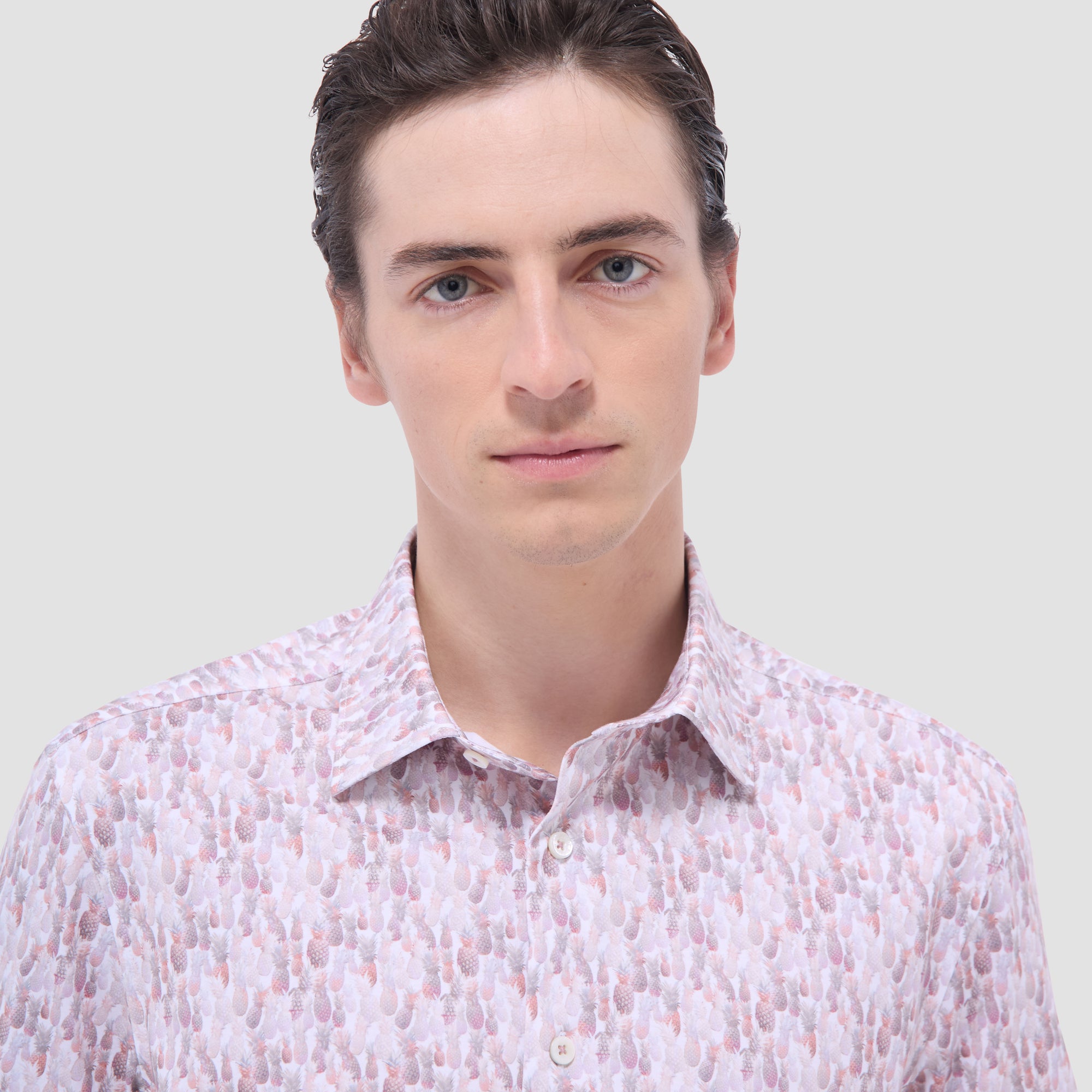 Miles Fruit Print OoohCotton Short-Sleeve Shirt