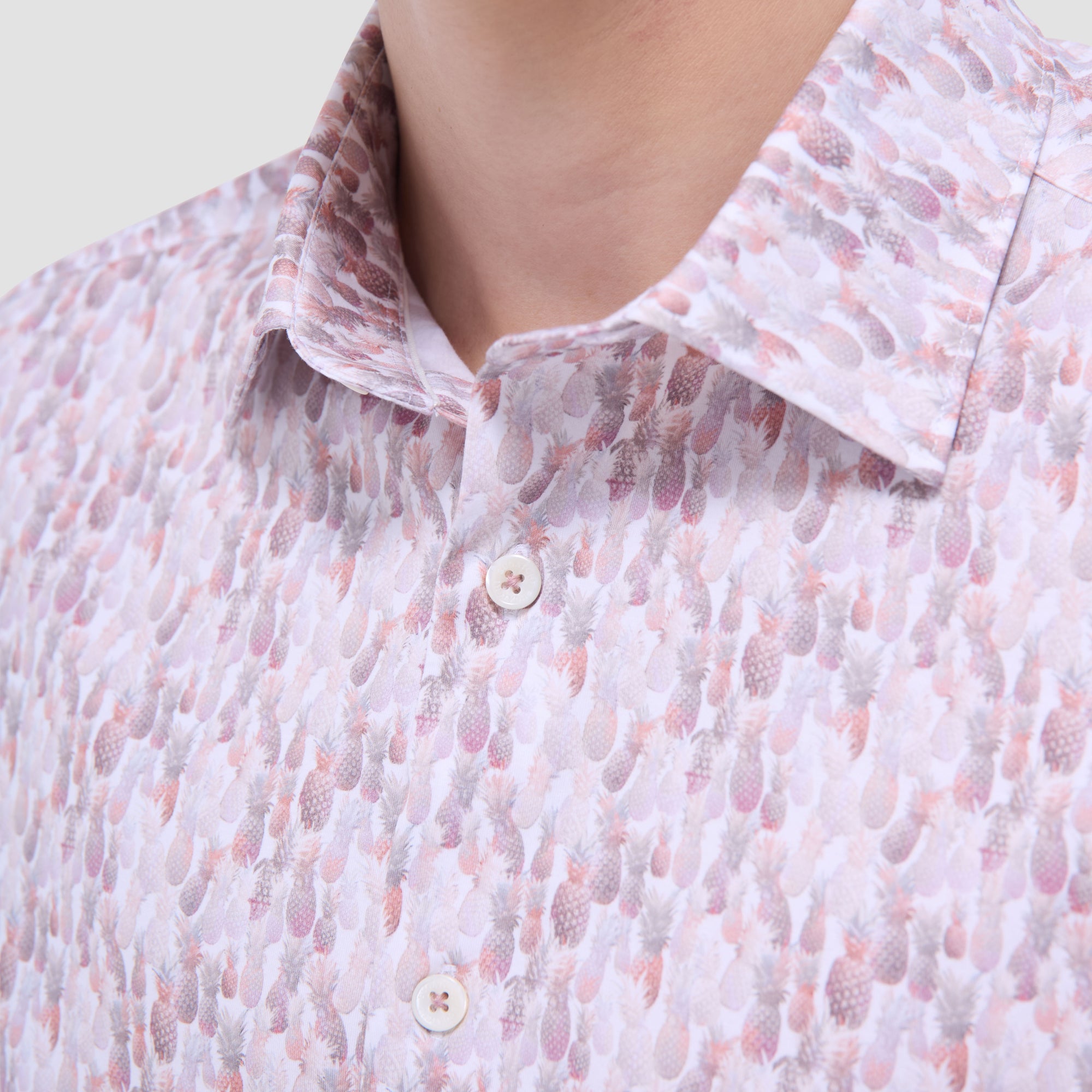 Miles Fruit Print OoohCotton Short-Sleeve Shirt