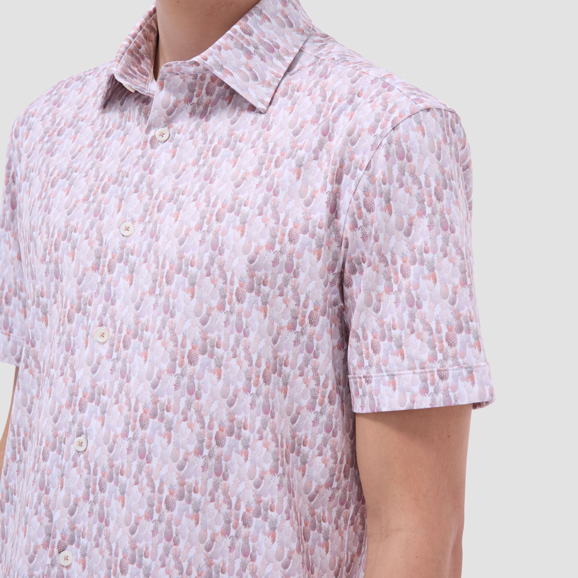 Miles Fruit Print OoohCotton Short-Sleeve Shirt