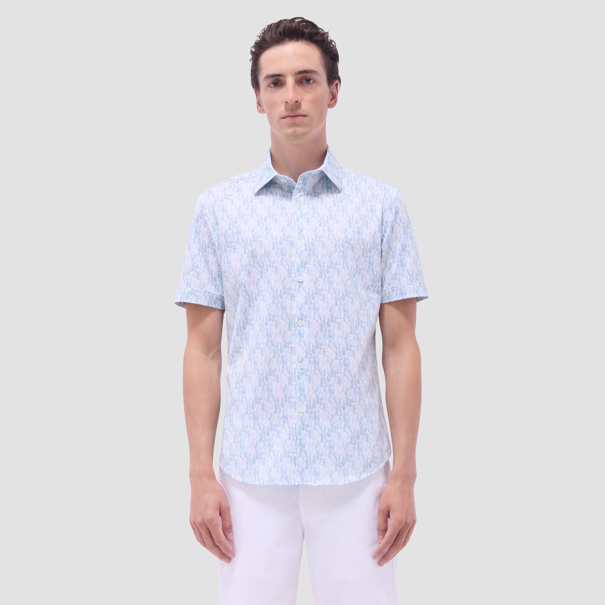Miles Fruit Print OoohCotton Short-Sleeve Shirt