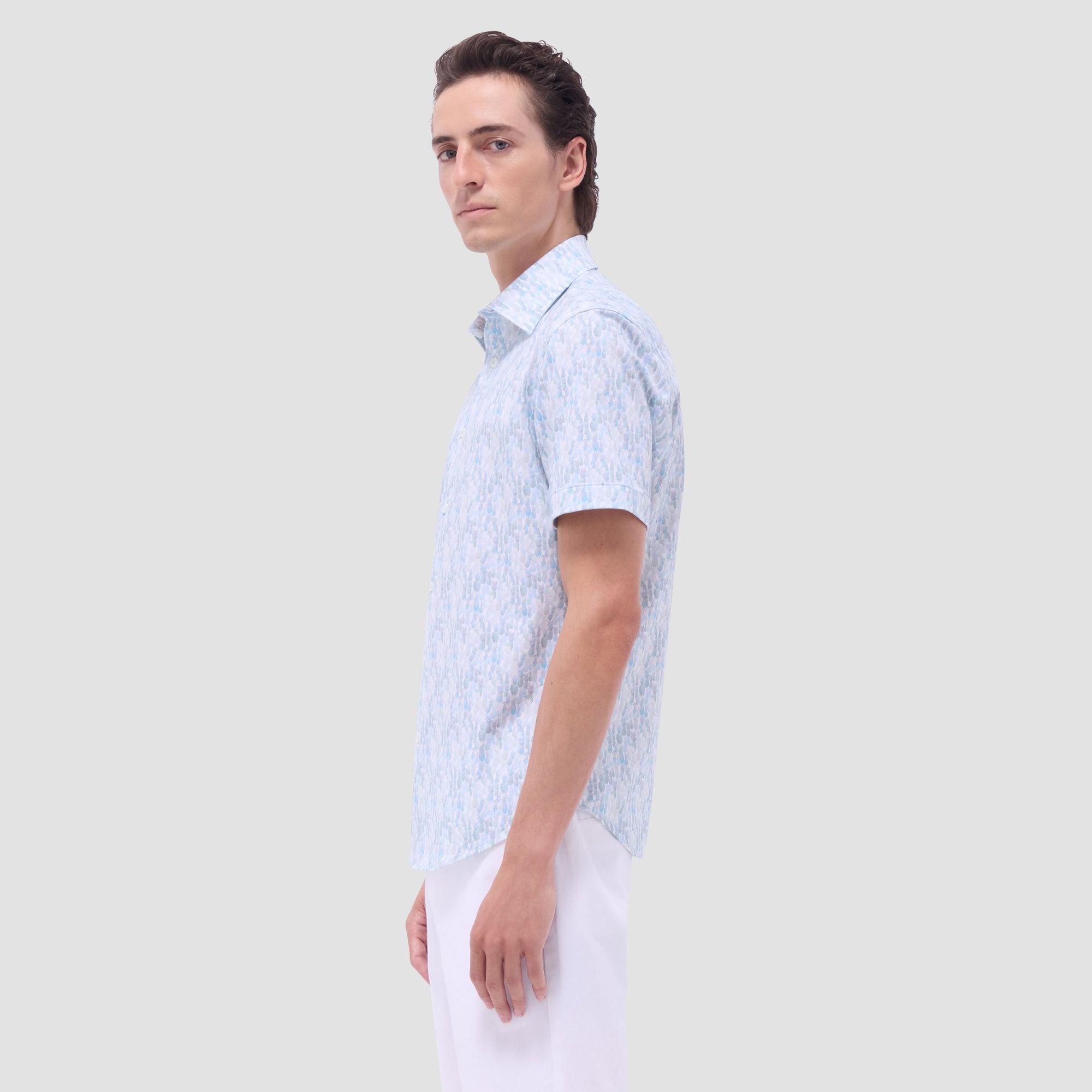 Miles Fruit Print OoohCotton Short-Sleeve Shirt