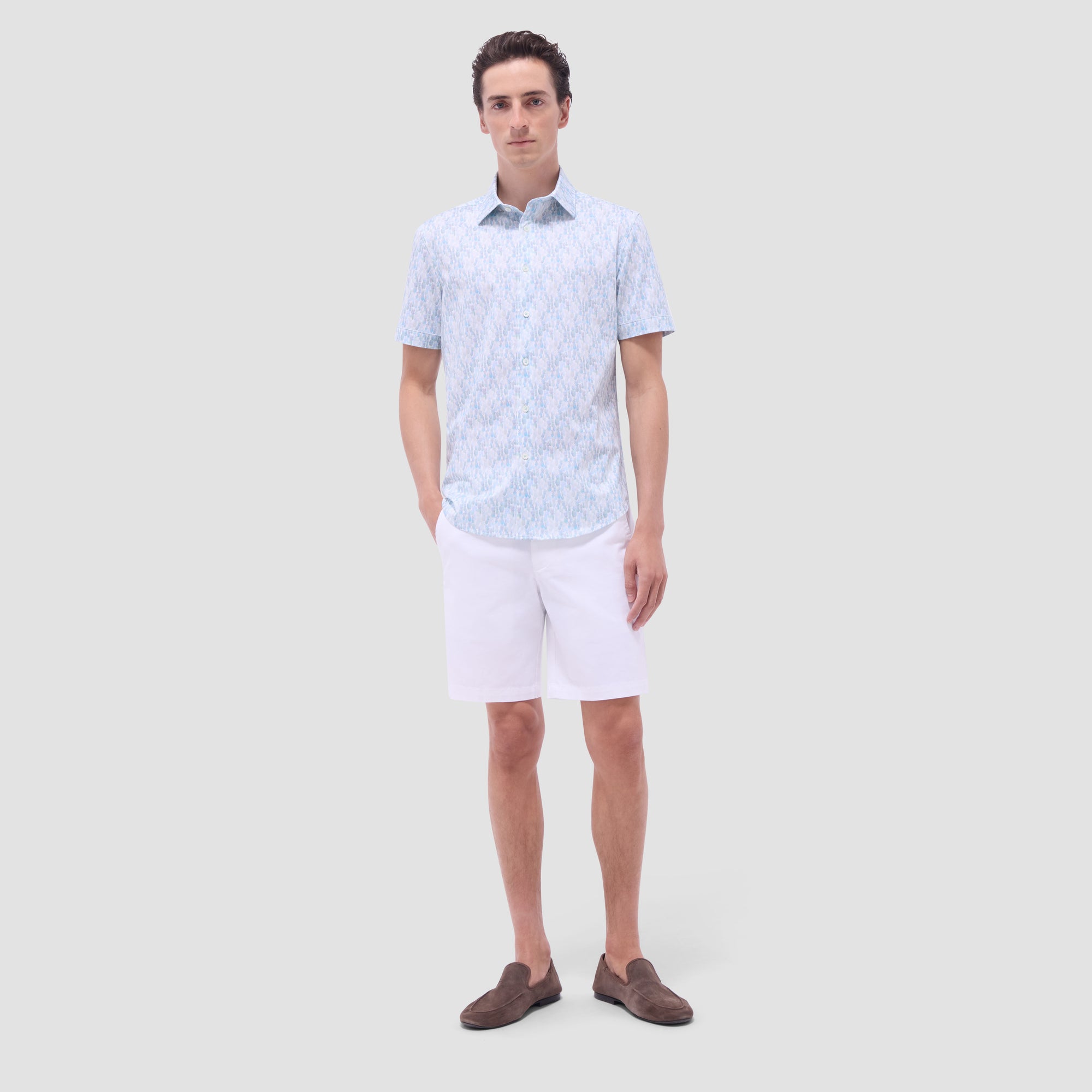 Miles Fruit Print OoohCotton Short-Sleeve Shirt