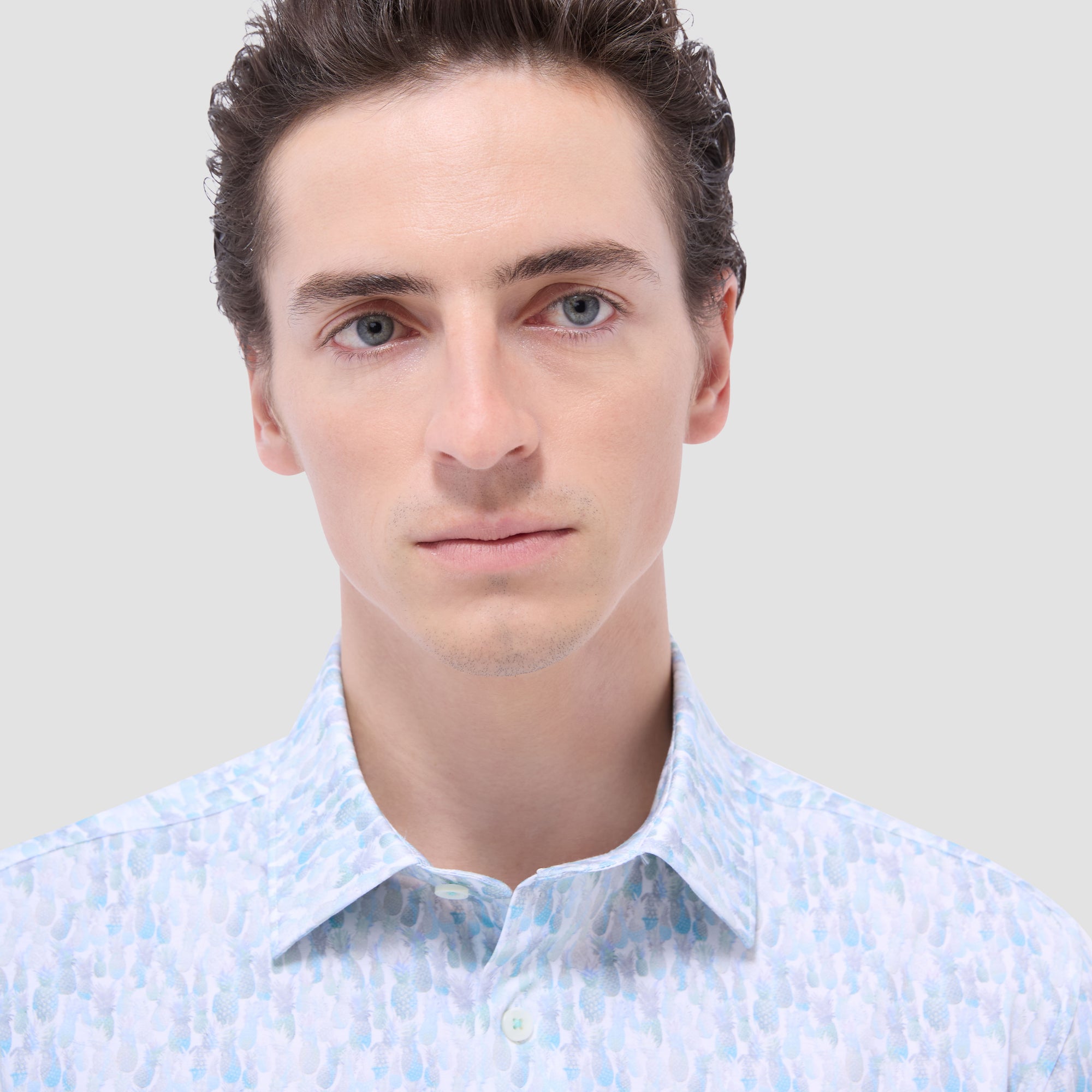 Miles Fruit Print OoohCotton Short-Sleeve Shirt