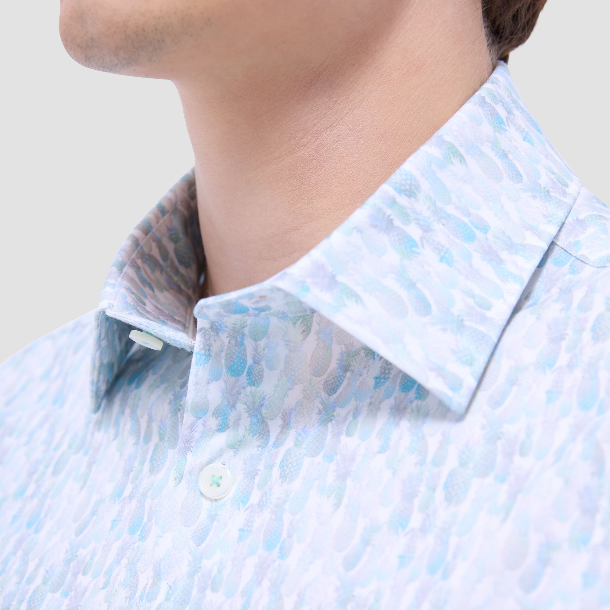 Miles Fruit Print OoohCotton Short-Sleeve Shirt