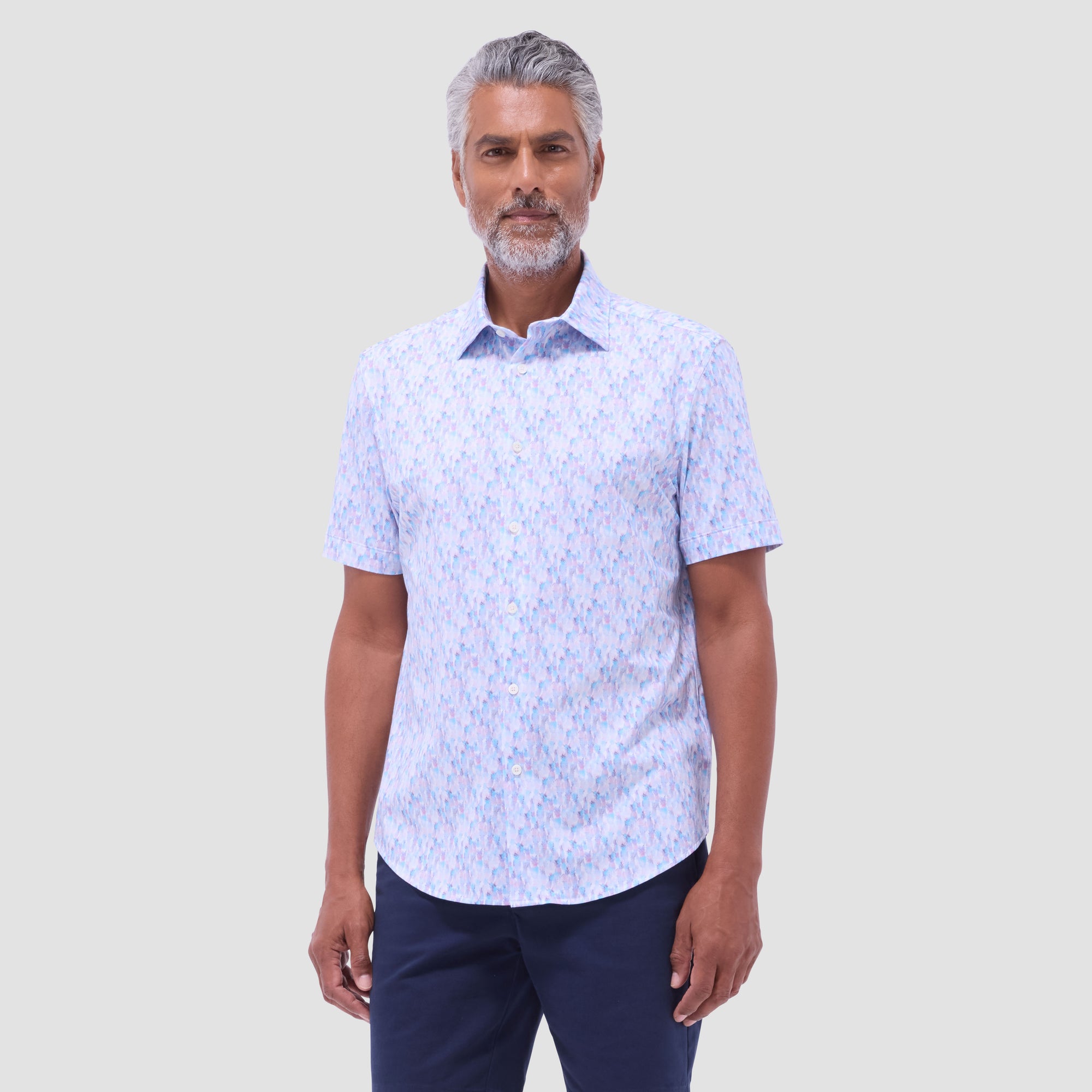 Miles Fruit Print OoohCotton Short-Sleeve Shirt