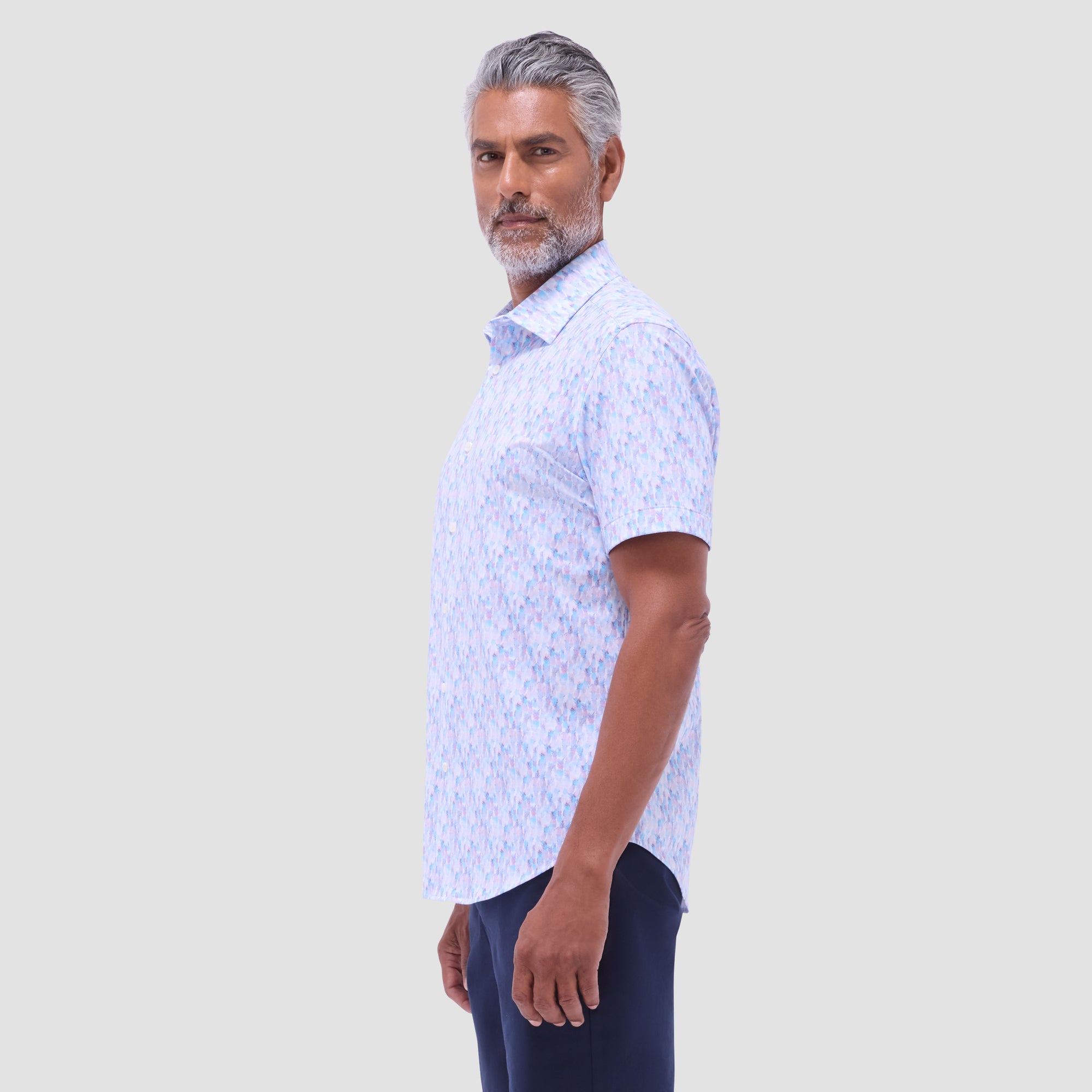 Miles Fruit Print OoohCotton Short-Sleeve Shirt