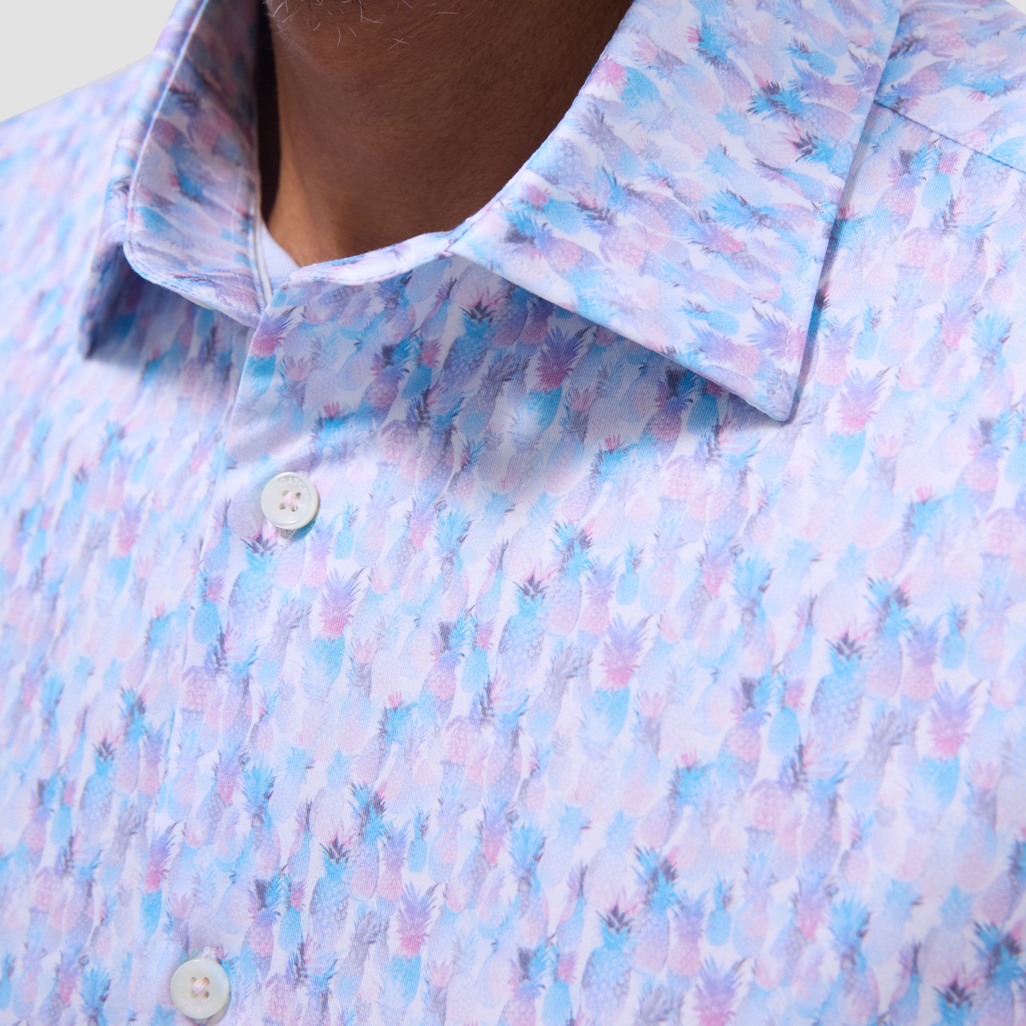Miles Fruit Print OoohCotton Short-Sleeve Shirt