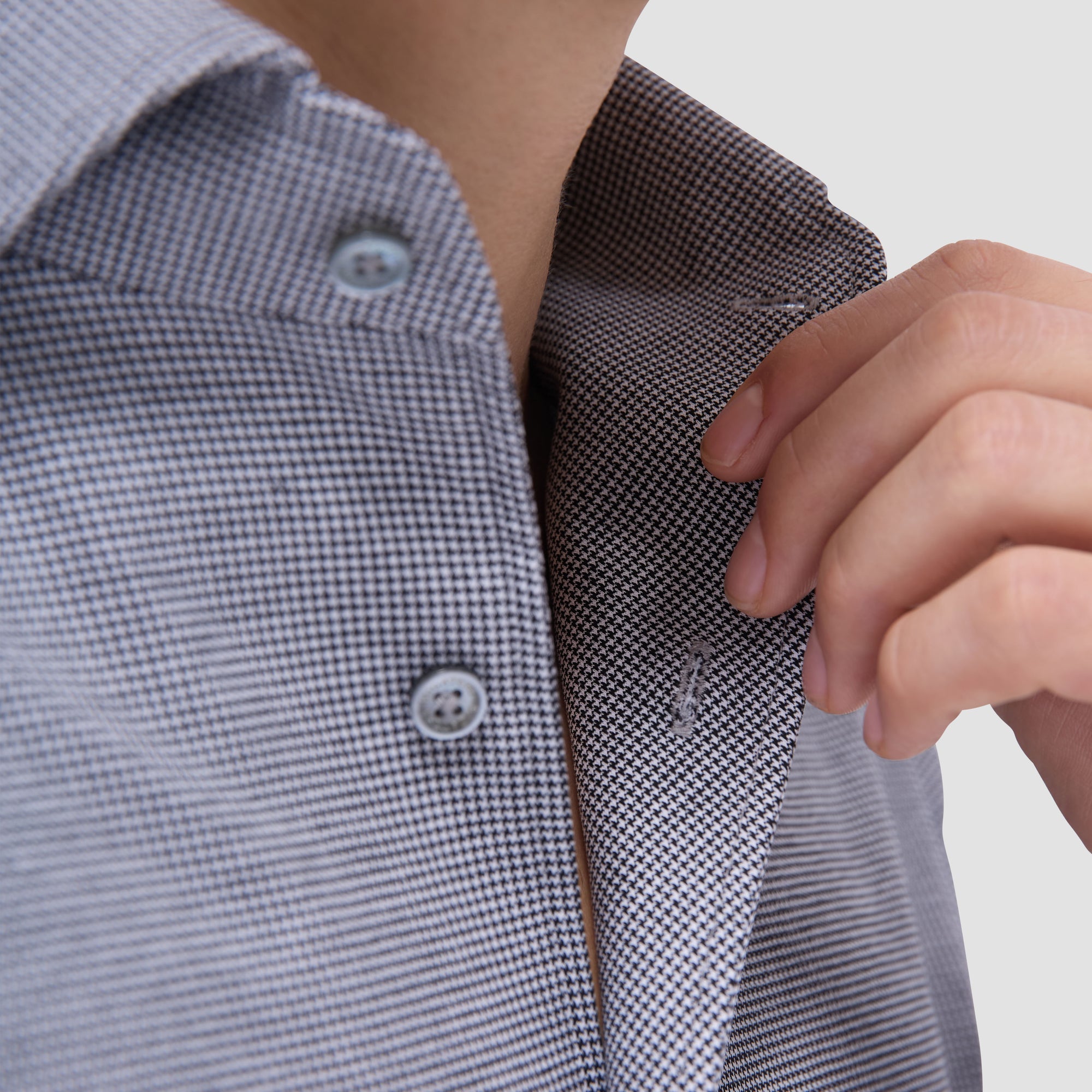 Devon Hound's Tooth OoohCotton Shirt