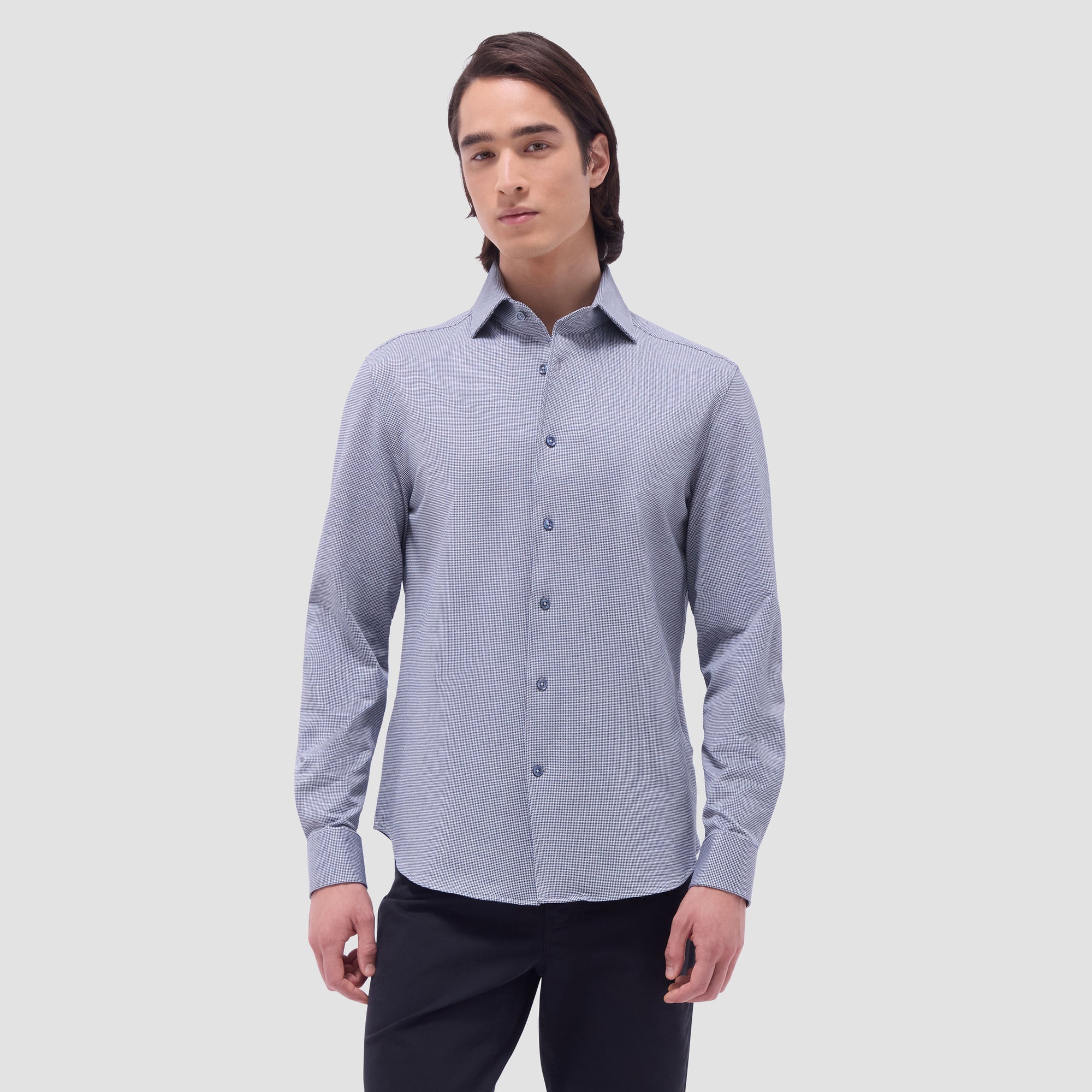 Devon Hound's Tooth OoohCotton Shirt
