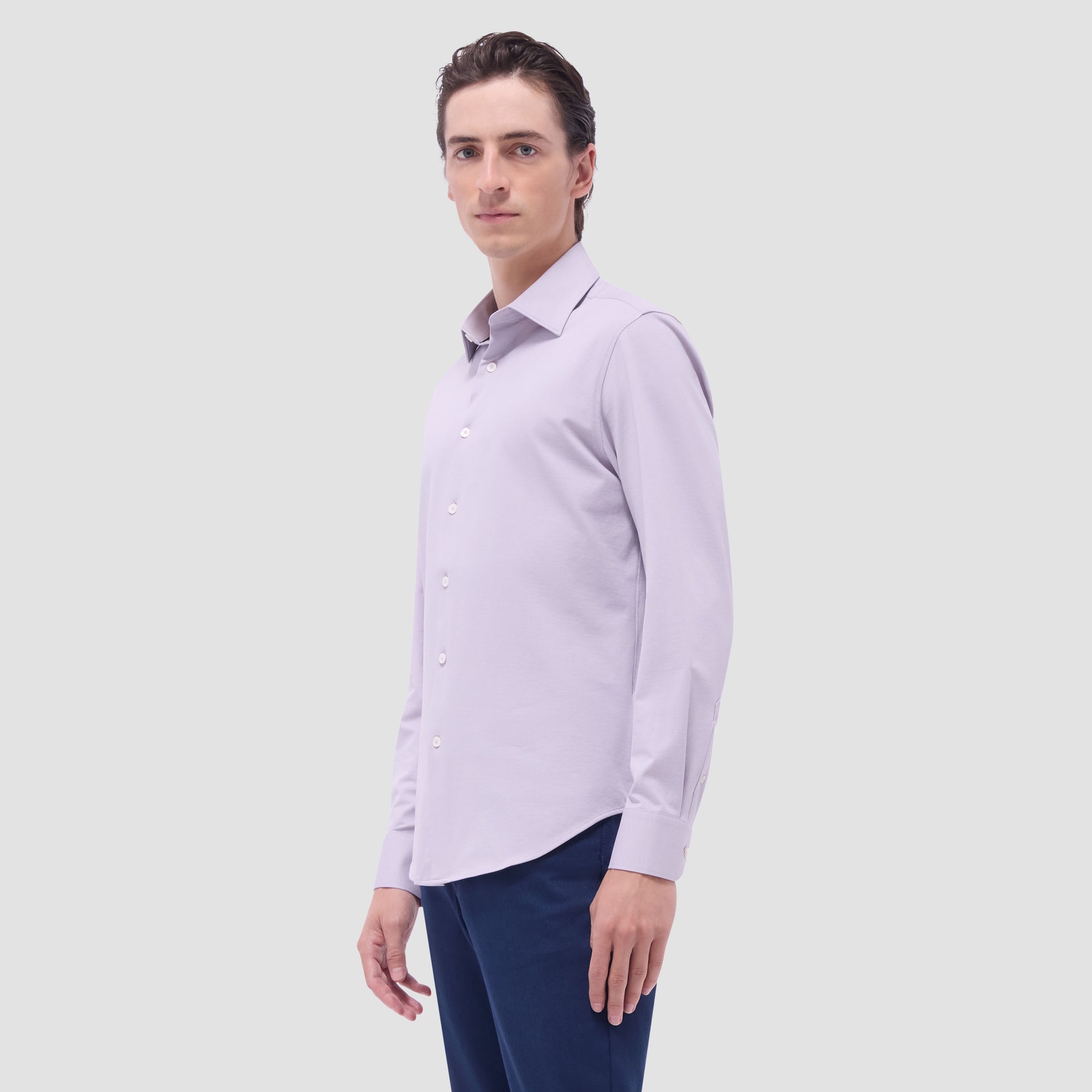 James Diagonal Twill Print OoohCotton Shirt