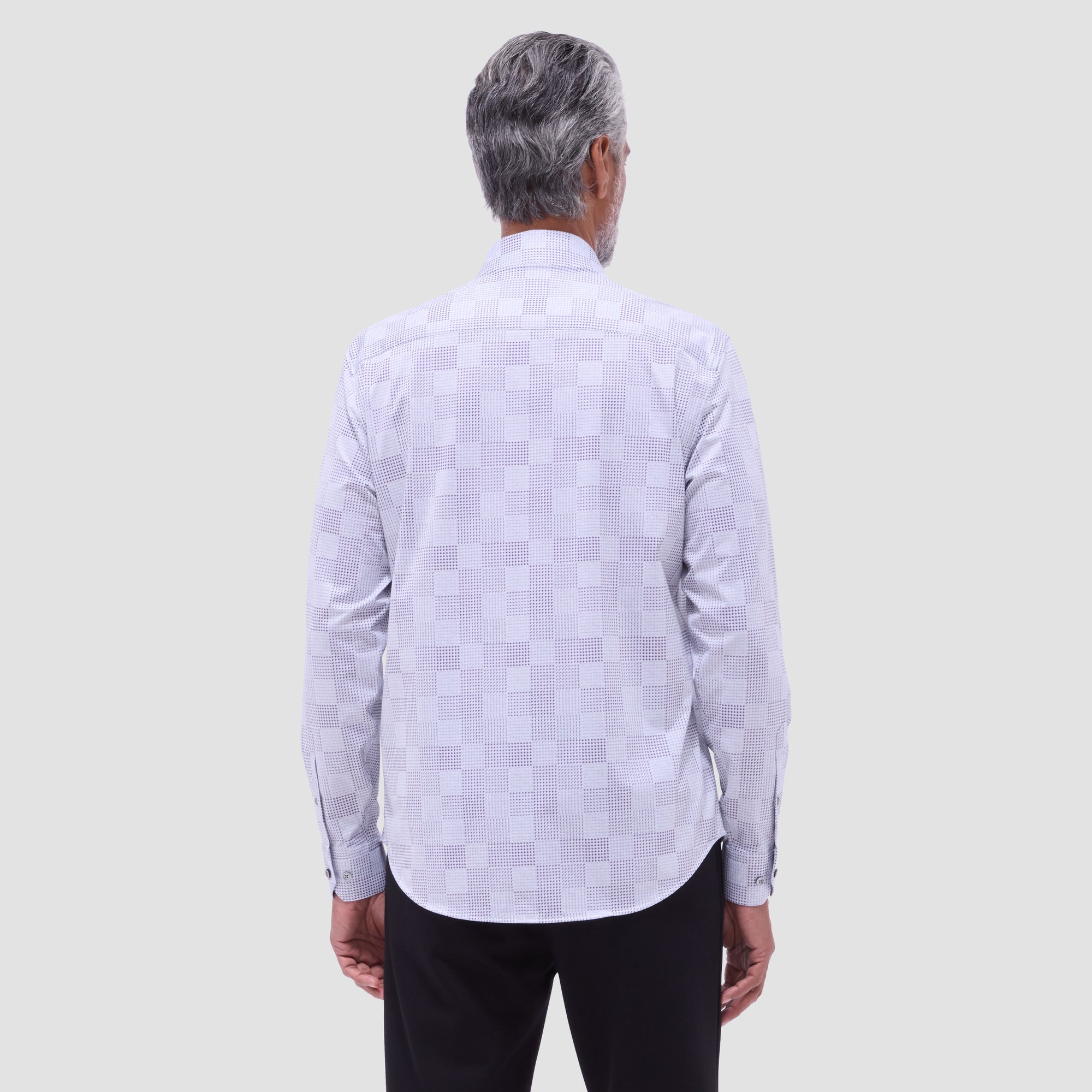 Jimmy Double-Sided Geometric & Chevron OoohCotton Shirt