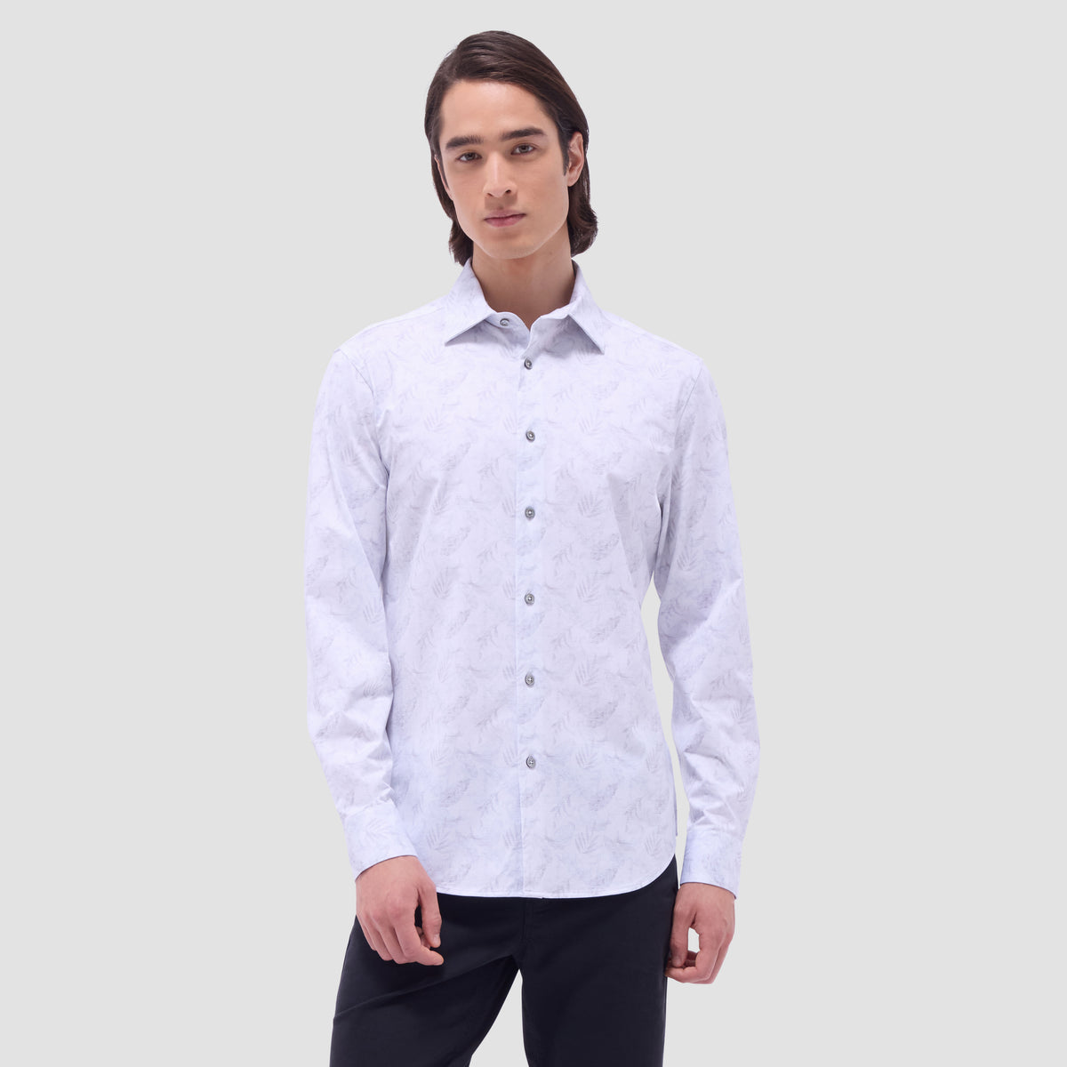Jimmy Double-Sided Leaf & Abstract OoohCotton Shirt