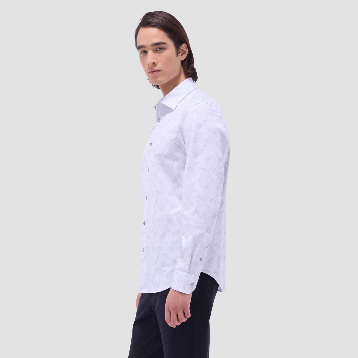 Jimmy Double-Sided Leaf & Abstract OoohCotton Shirt
