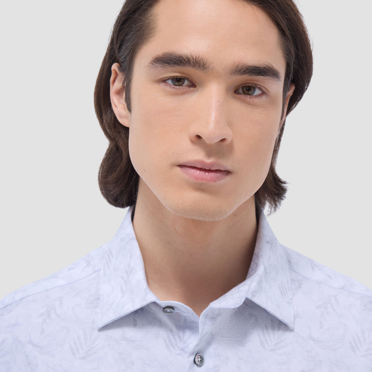 Jimmy Double-Sided Leaf & Abstract OoohCotton Shirt