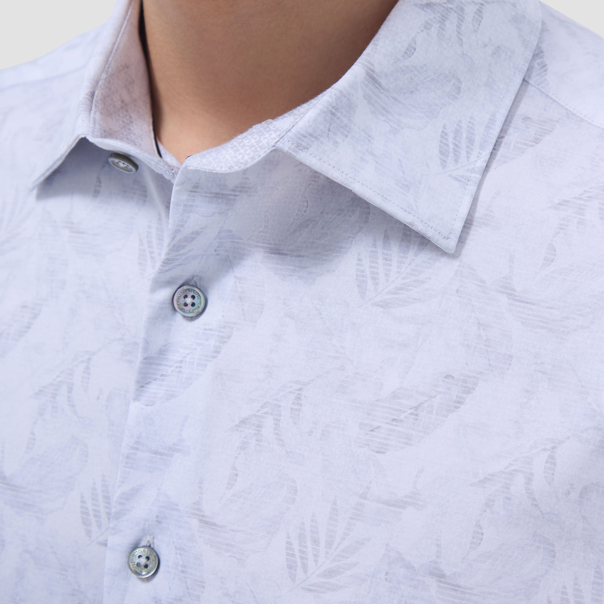 Jimmy Double-Sided Leaf & Abstract OoohCotton Shirt
