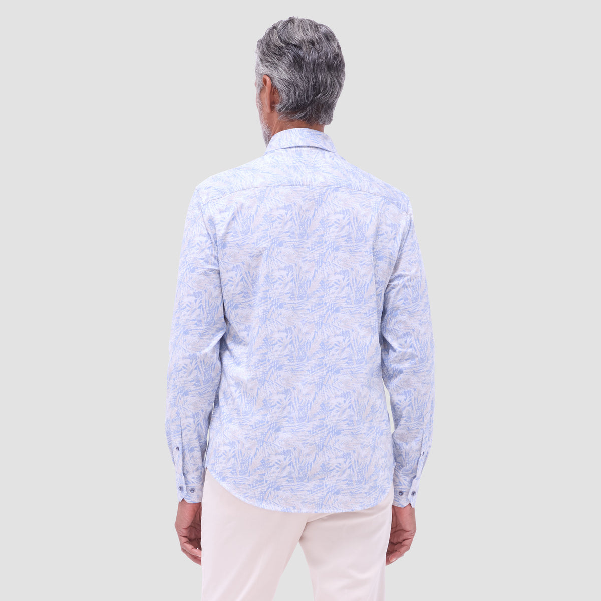 Jimmy Double-Sided Leaf & Palm OoohCotton Shirt