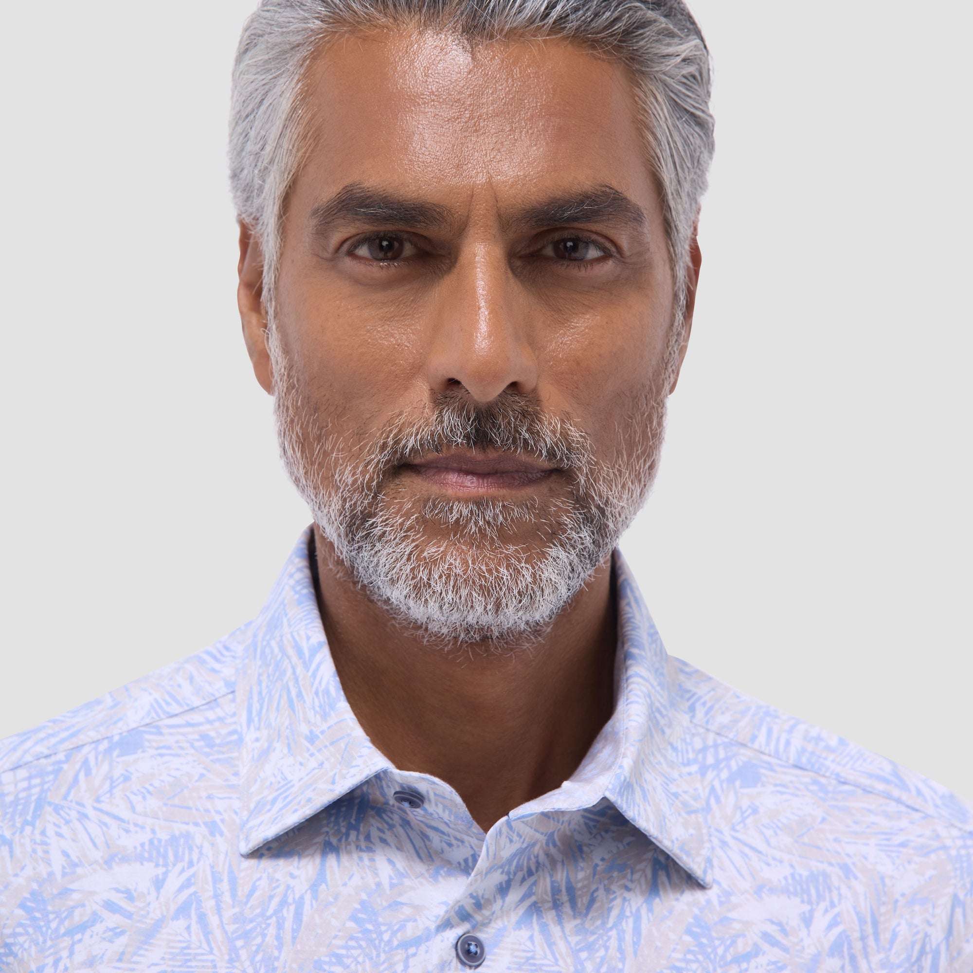 Jimmy Double-Sided Leaf & Palm OoohCotton Shirt