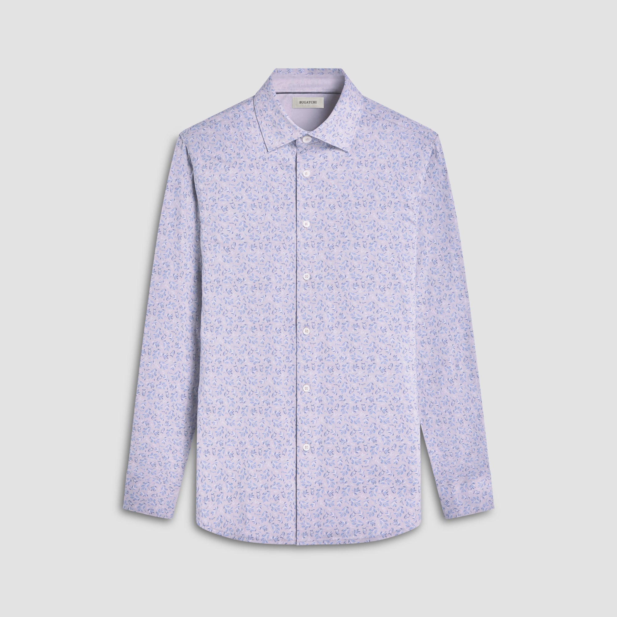 Jimmy Double-Sided Leaf & Solid OoohCotton Shirt