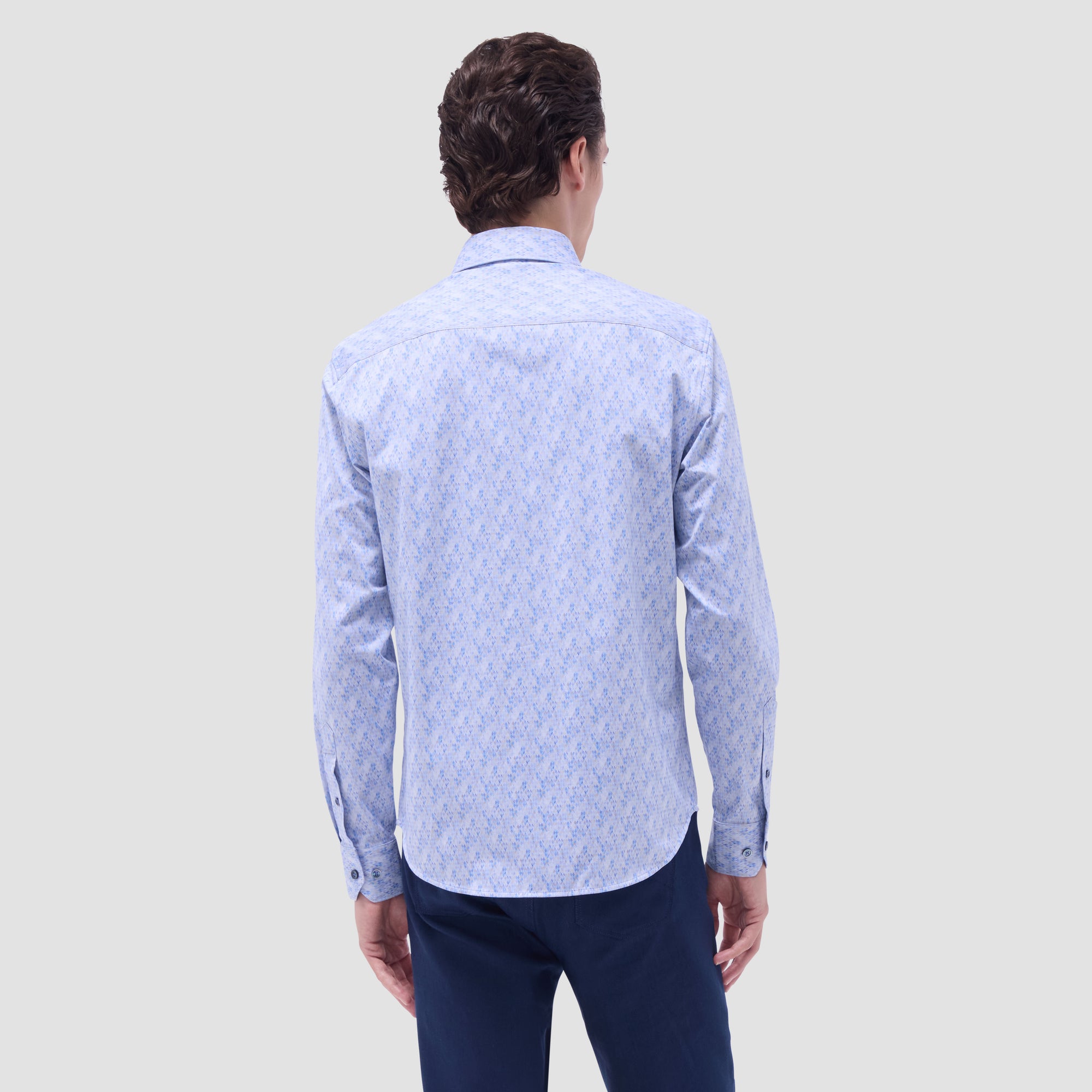 Jimmy Double-Sided Geometric & Solid OoohCotton Shirt