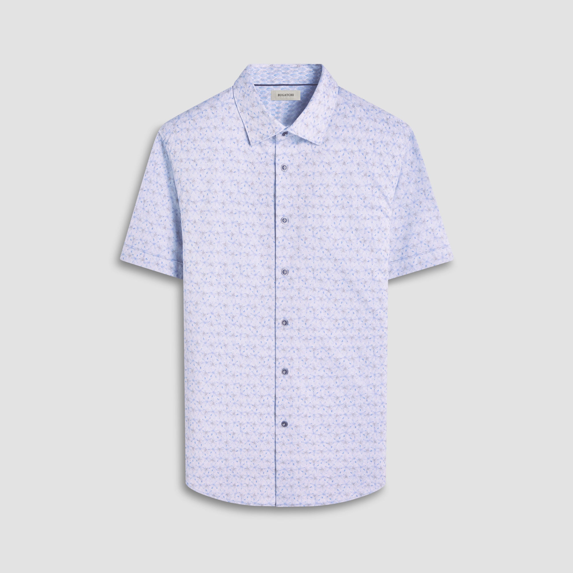 Myron Double-Sided Floral & Feather OoohCotton Short- Sleeve Shirt