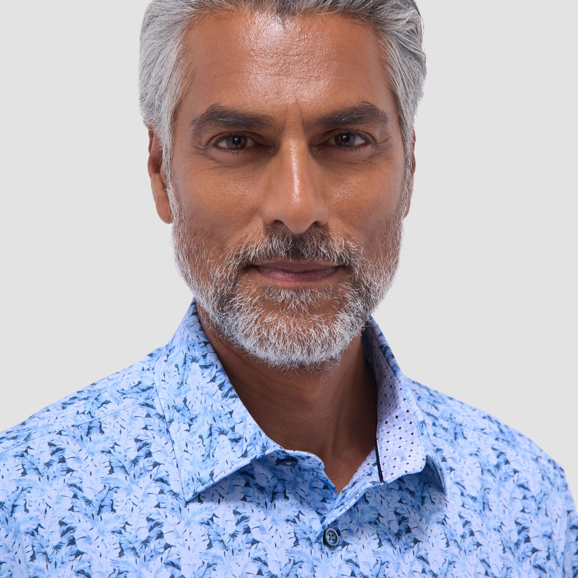 Jimmy Double-Sided Leaf & Diamond OoohCotton Shirt