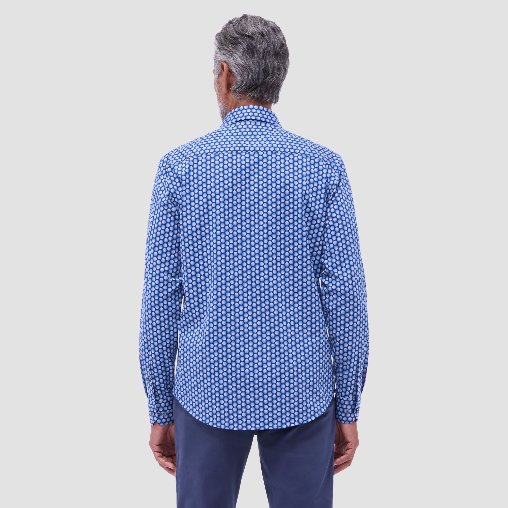 Jimmy Double-Sided Geometric & Solid OoohCotton Shirt