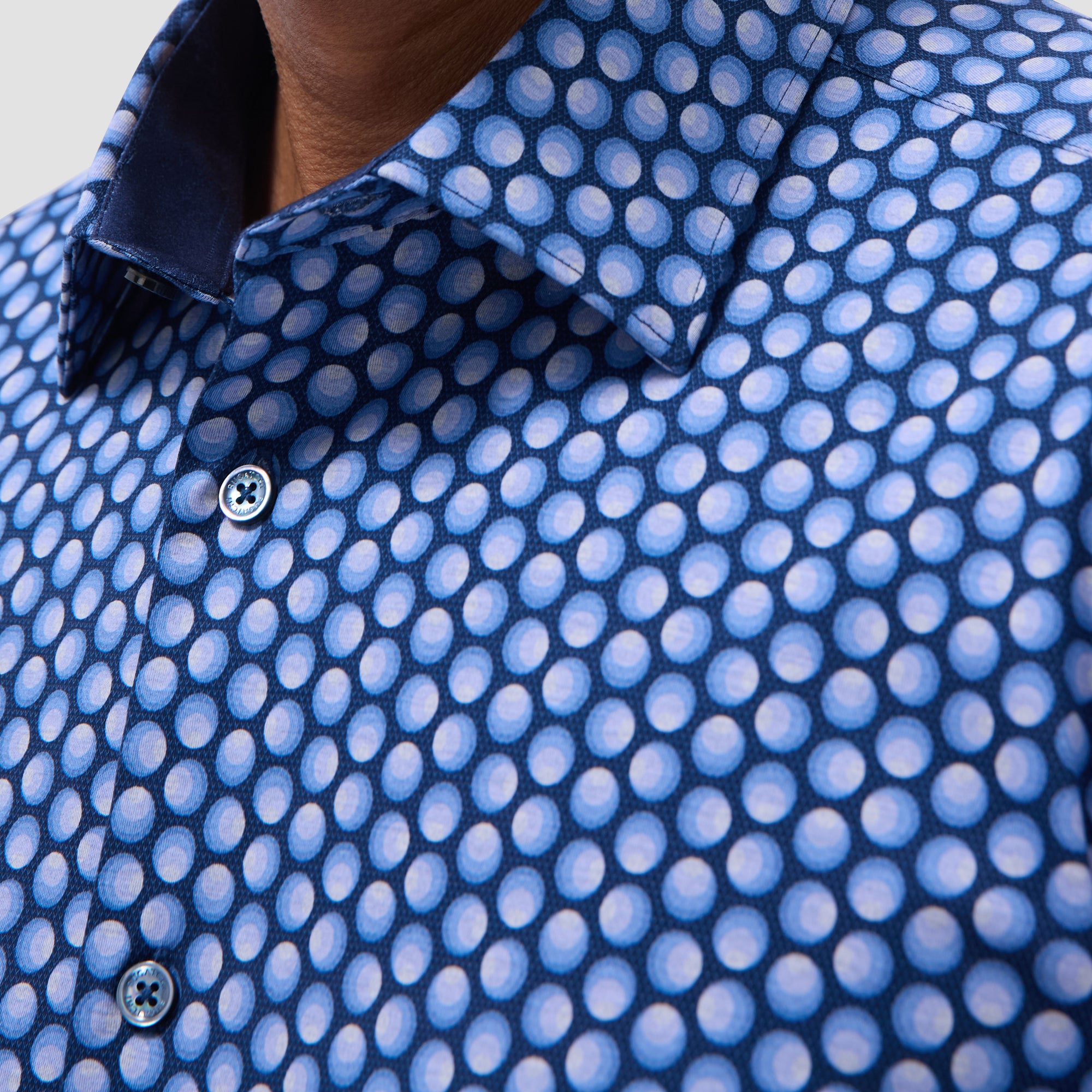 Jimmy Double-Sided Geometric & Solid OoohCotton Shirt