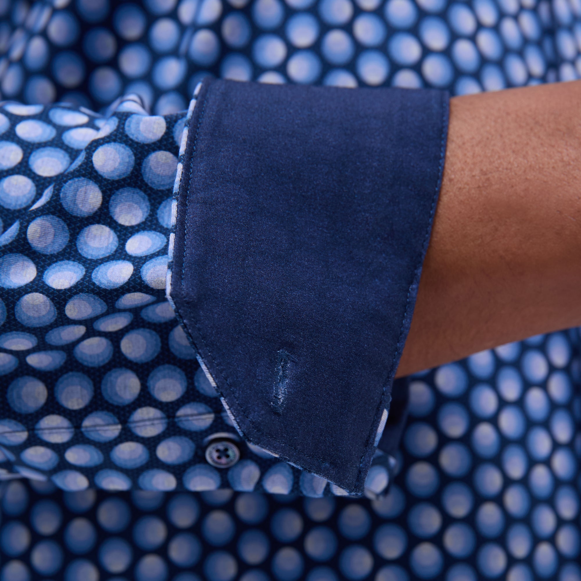 Jimmy Double-Sided Geometric & Solid OoohCotton Shirt