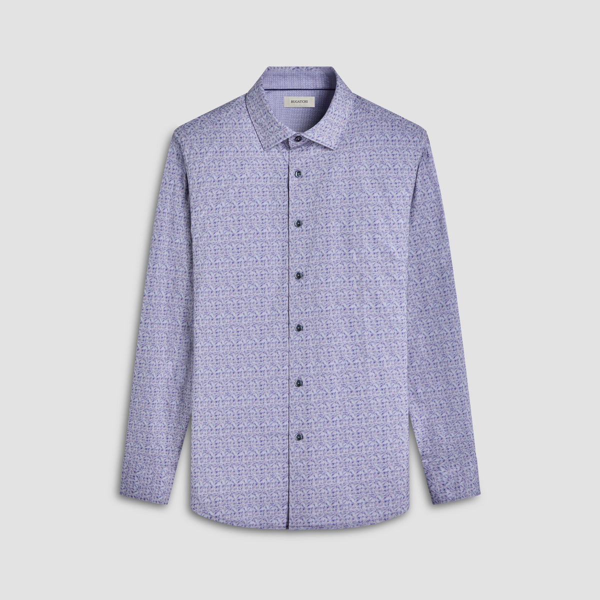 Jimmy Double-Sided Abstract & Check OoohCotton Shirt