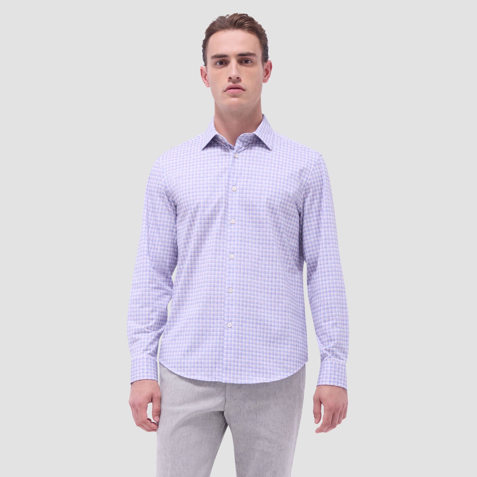 Jimmy Double Check & Paisley OoohCotton Shirt