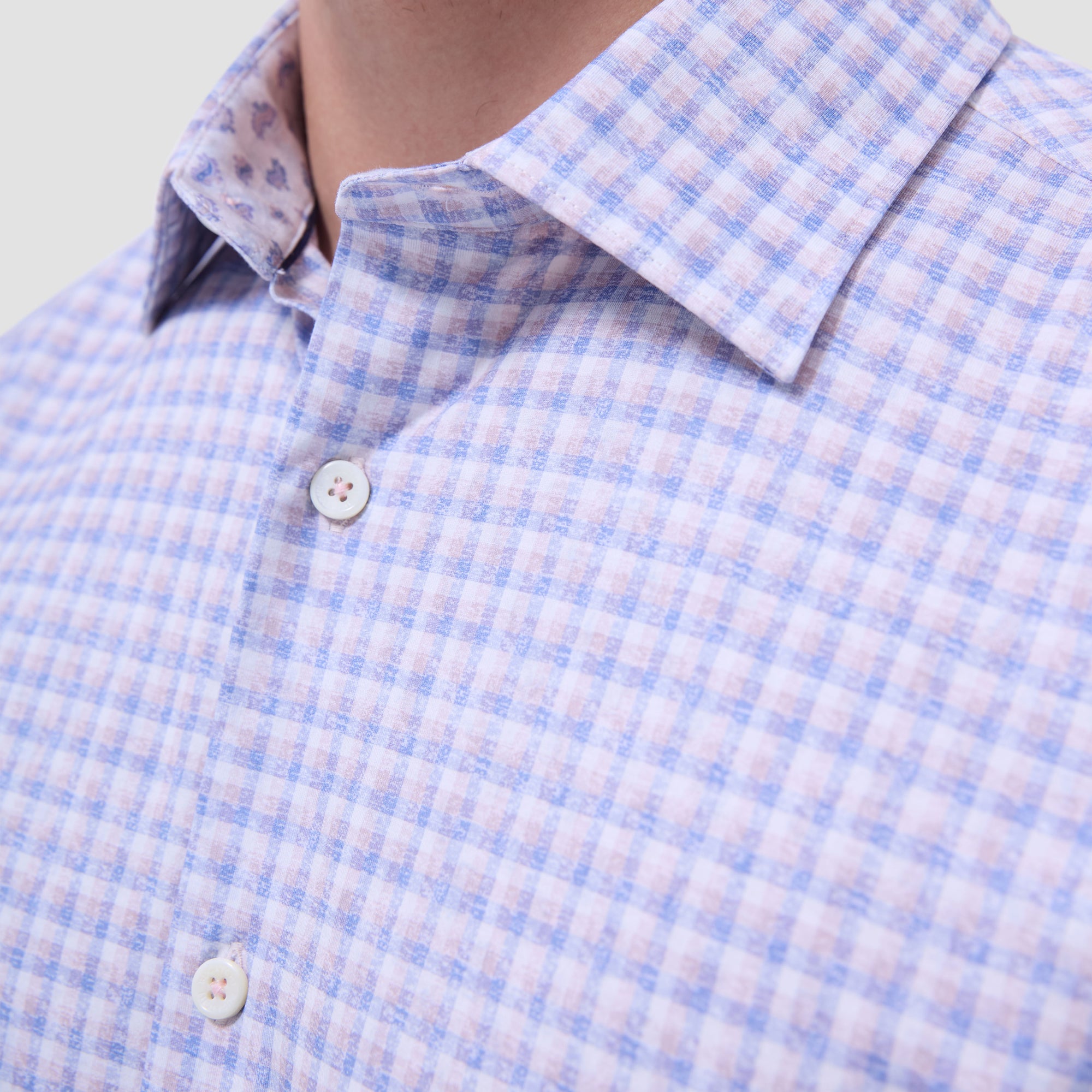 Jimmy Double Check & Paisley OoohCotton Shirt