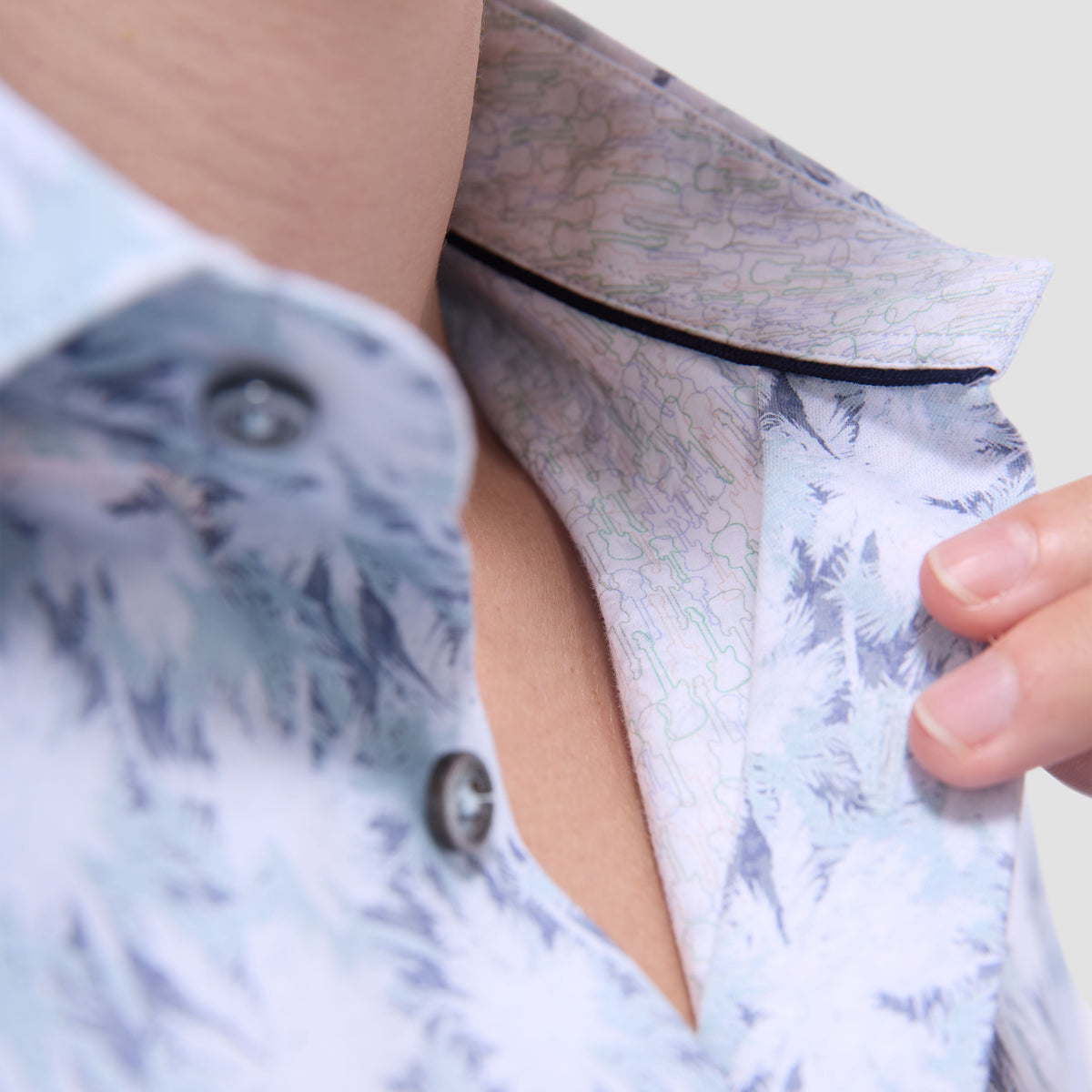 Jimmy Double-Sided Palm Tree & Guitar OoohCotton Shirt