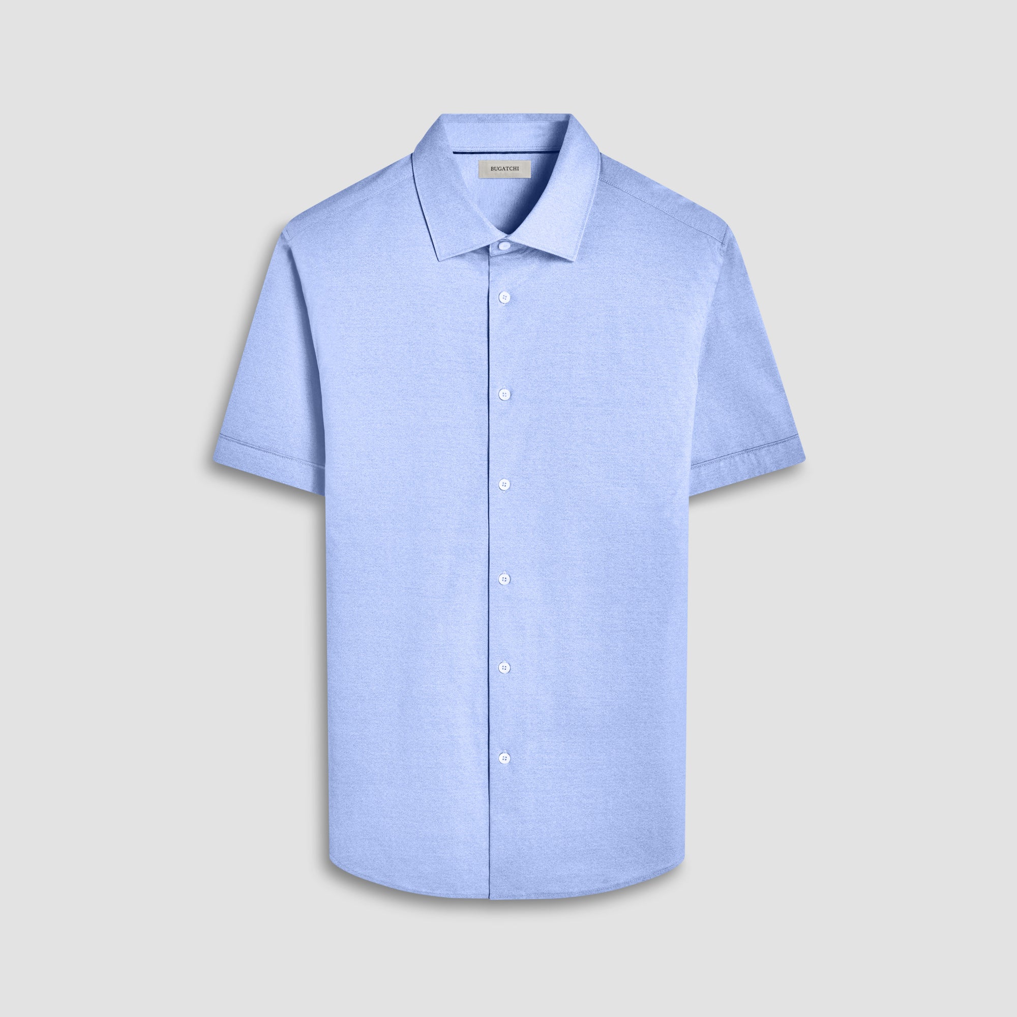 Myron Double-Sided Solid OoohCotton Short-Sleeve Shirt