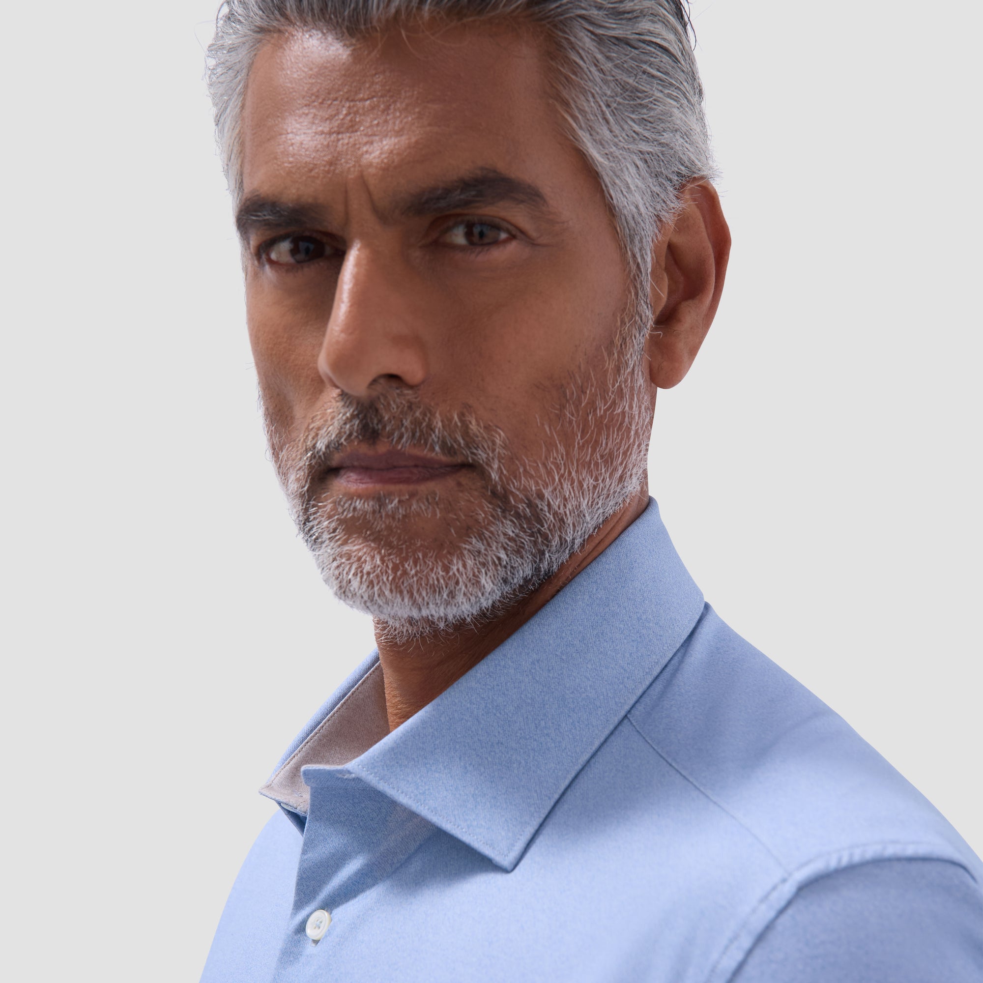Myron Double-Sided Solid OoohCotton Short-Sleeve Shirt