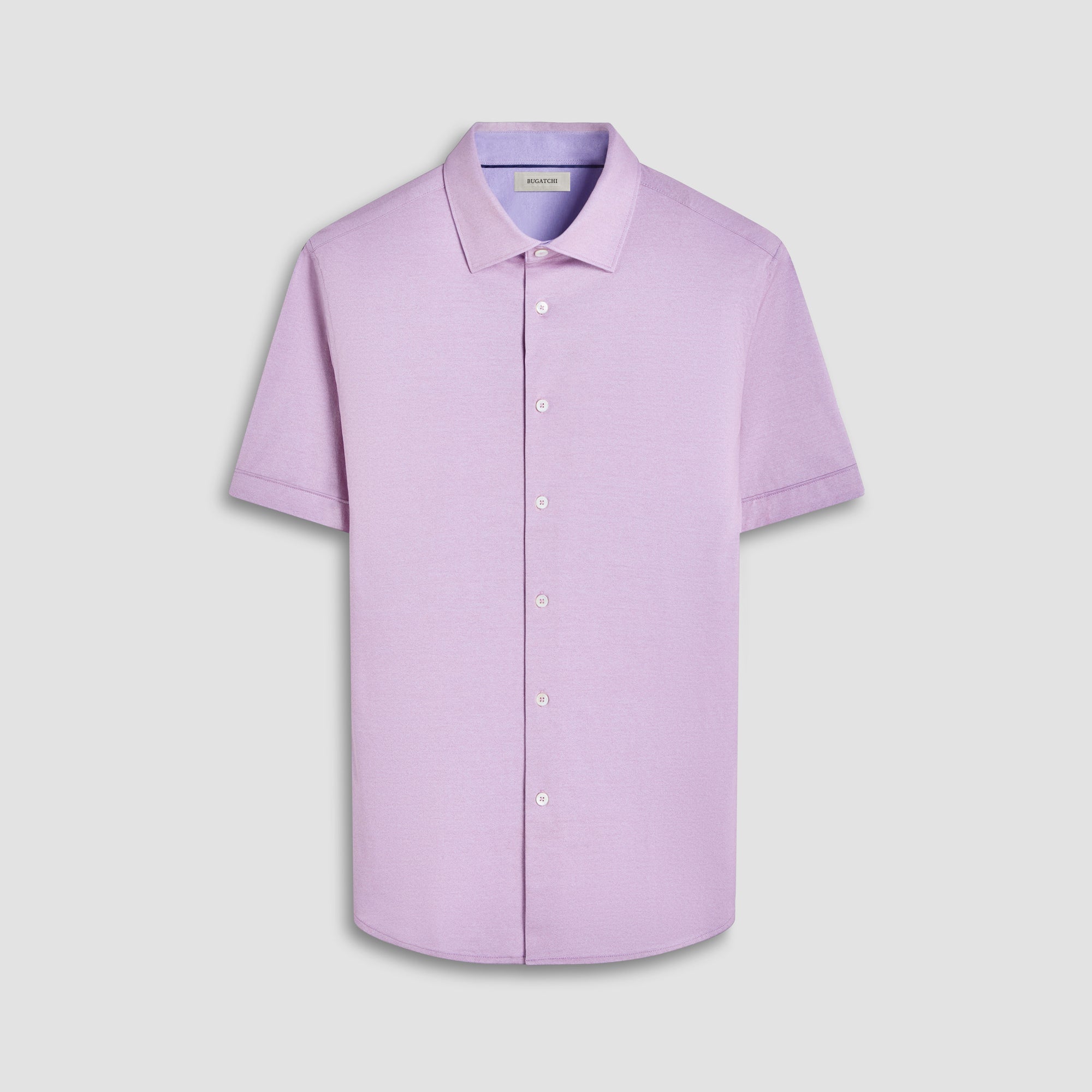 Myron Double-Sided Solid OoohCotton Short-Sleeve Shirt