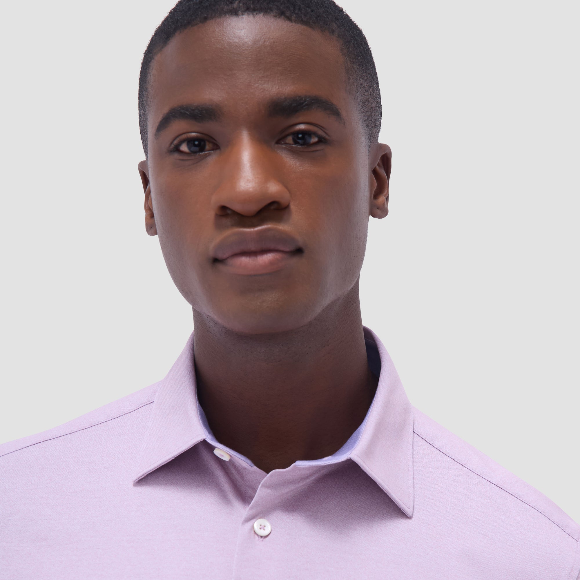 Myron Double-Sided Solid OoohCotton Short-Sleeve Shirt