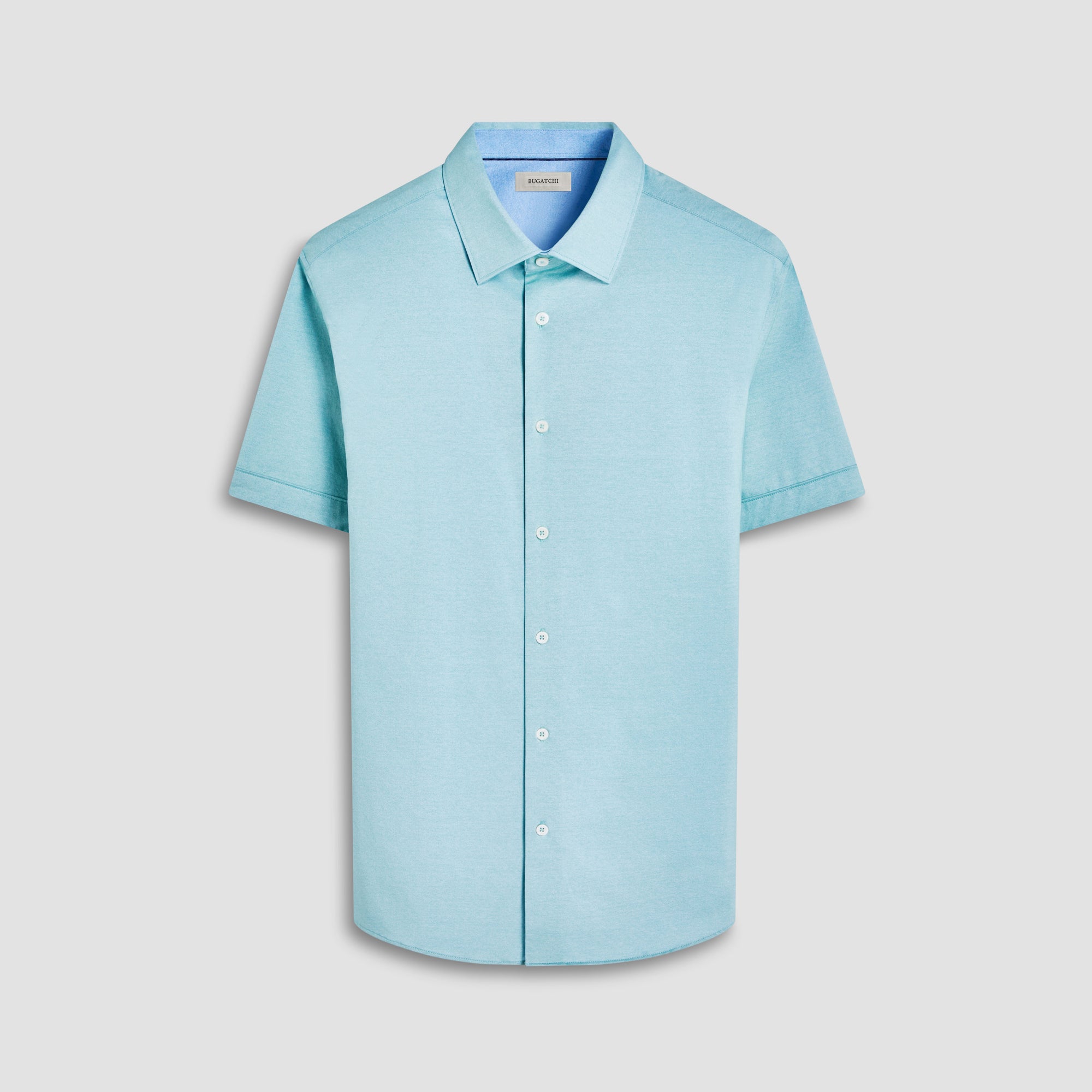 Myron Double-Sided Solid OoohCotton Short-Sleeve Shirt