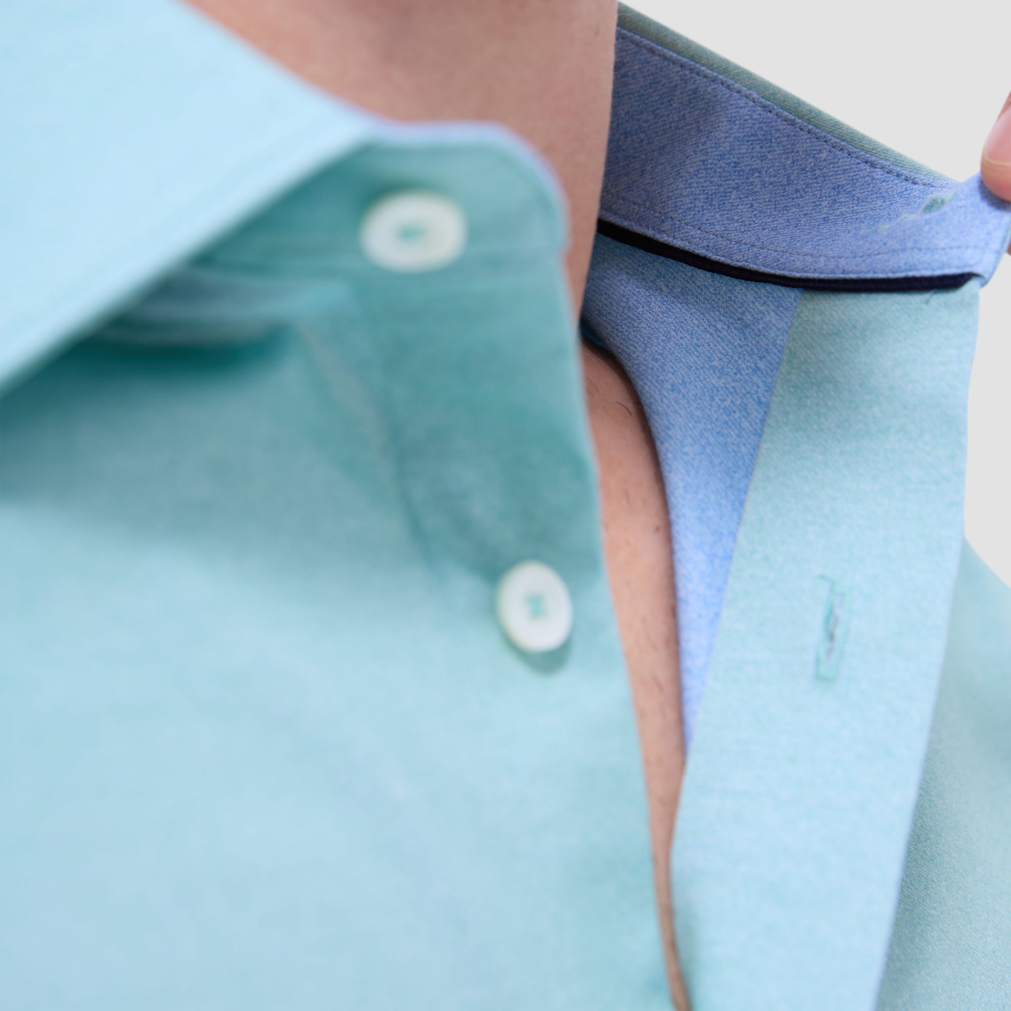 Myron Double-Sided Solid OoohCotton Short-Sleeve Shirt