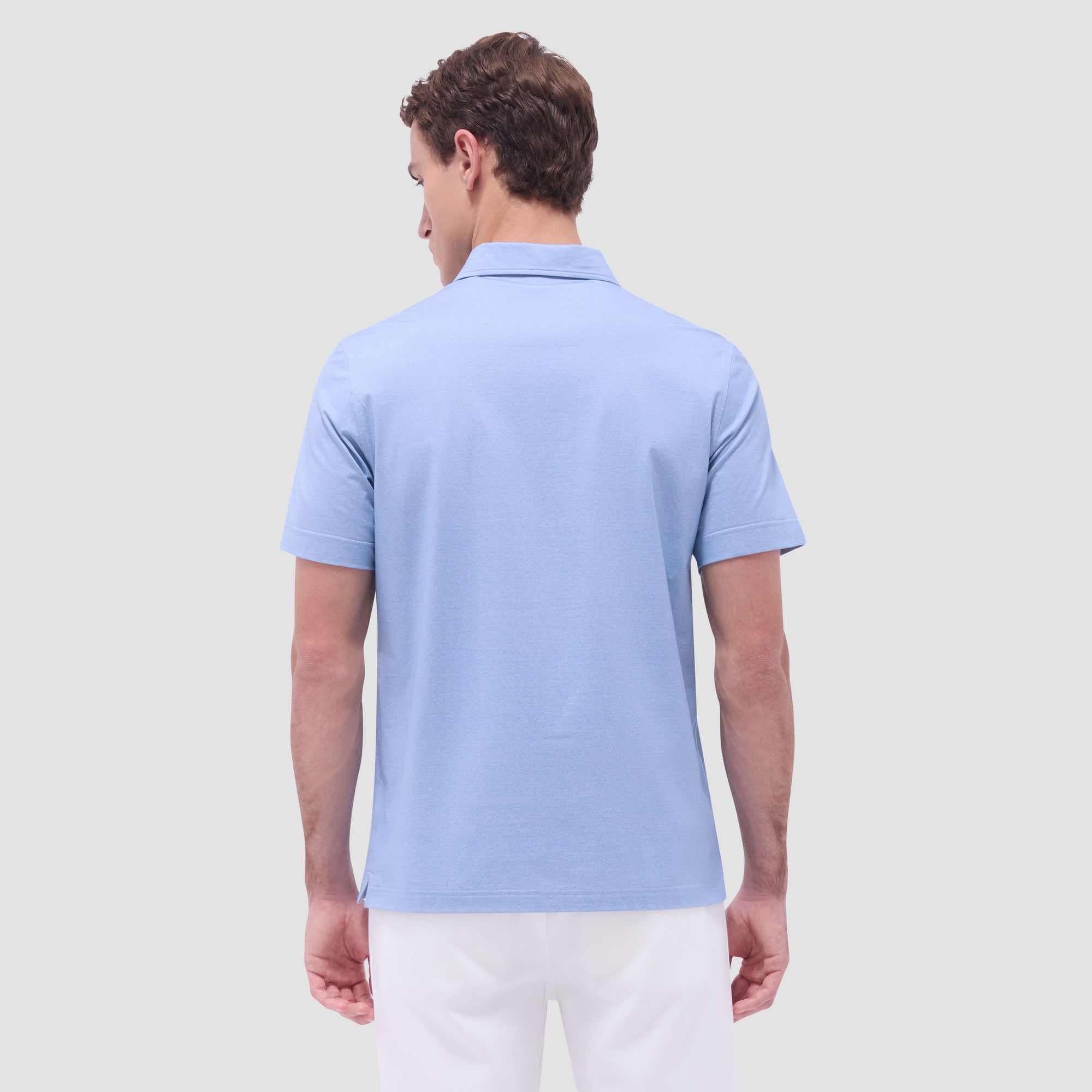 Vincent Double-Sided Solid OoohCotton Polo Shirt