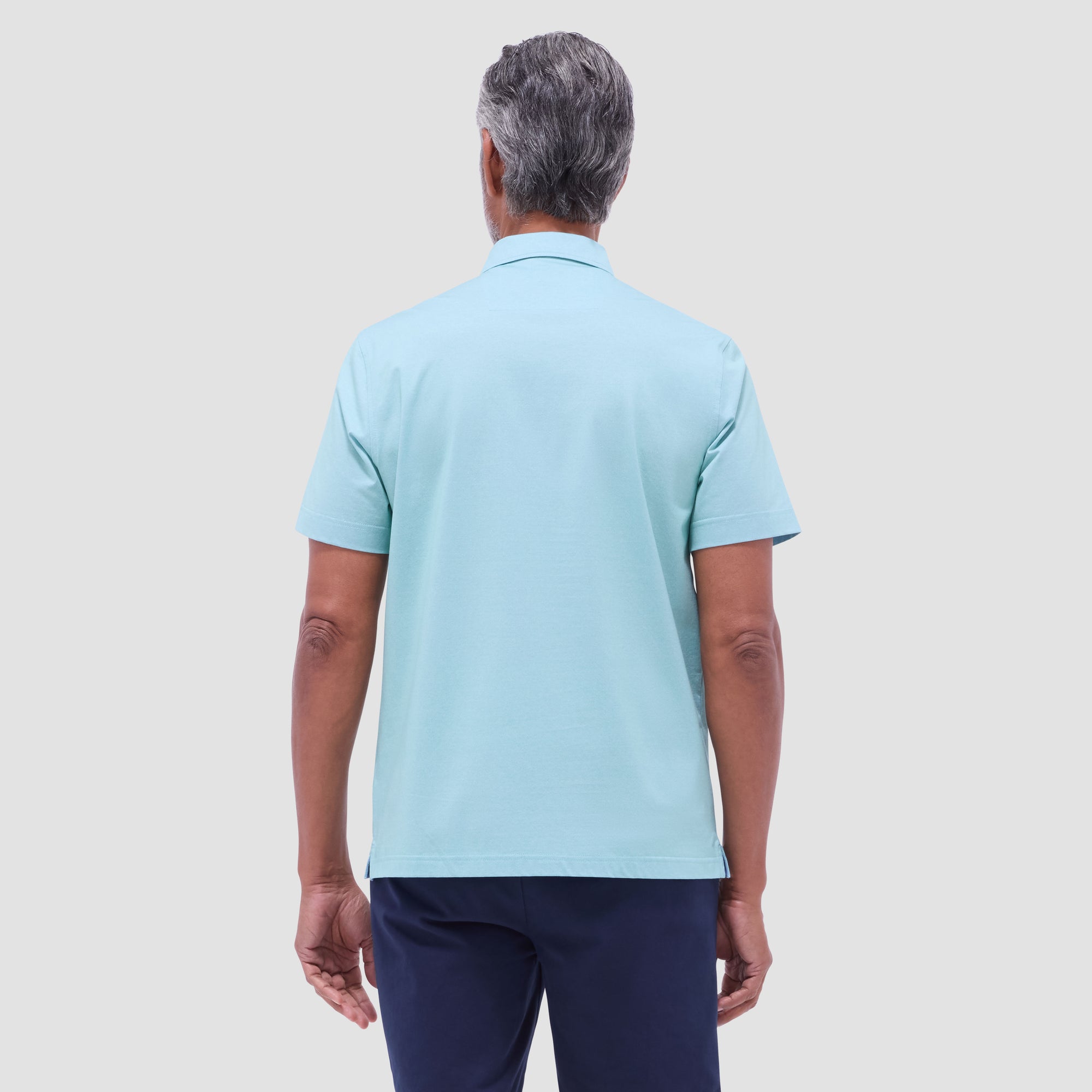 Vincent Double-Sided Solid OoohCotton Polo Shirt