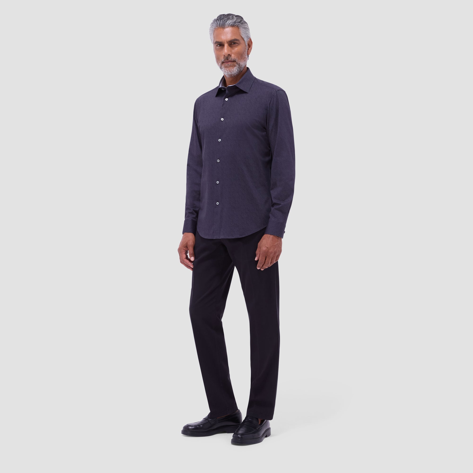 Jimmy Double-Sided Solid OoohCotton Shirt
