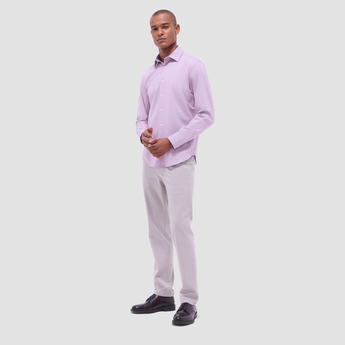 Jimmy Double-Sided Solid OoohCotton Shirt