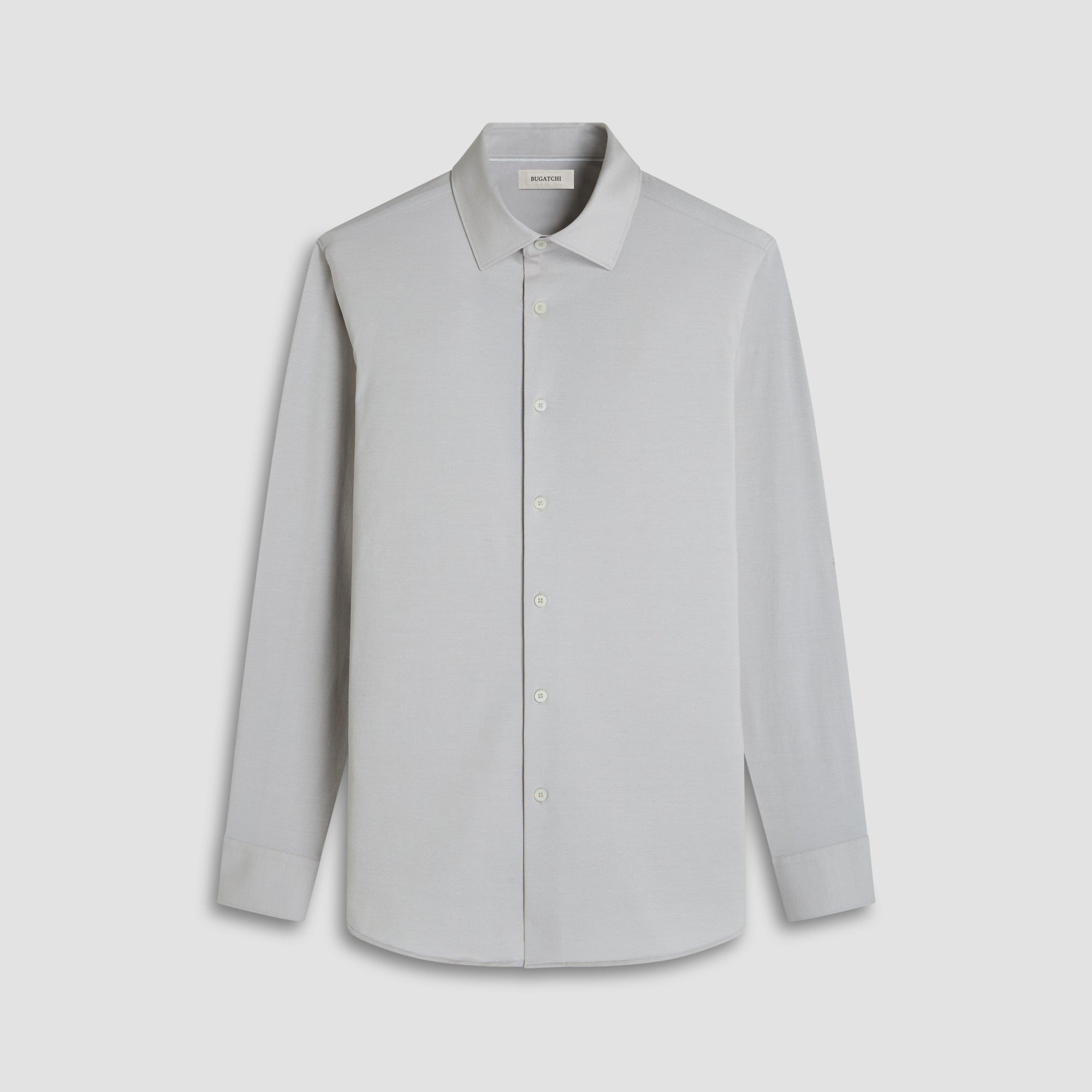 Jimmy Double-Sided Herringbone & Solid OoohCotton Shirt