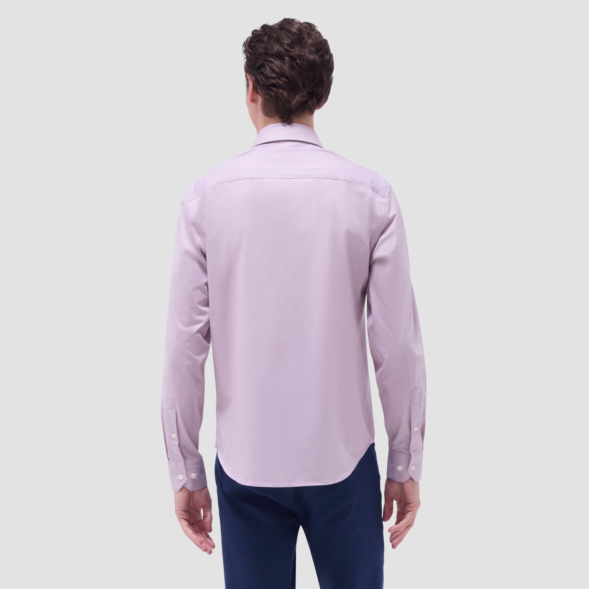 Jimmy Double-Sided Herringbone & Solid OoohCotton Shirt