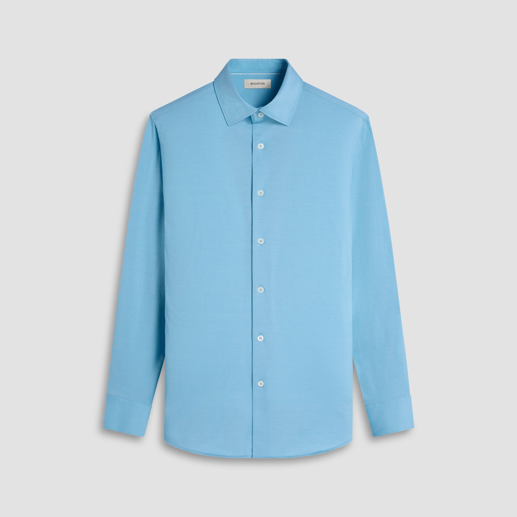 Jimmy Double-Sided Herringbone & Solid OoohCotton Shirt