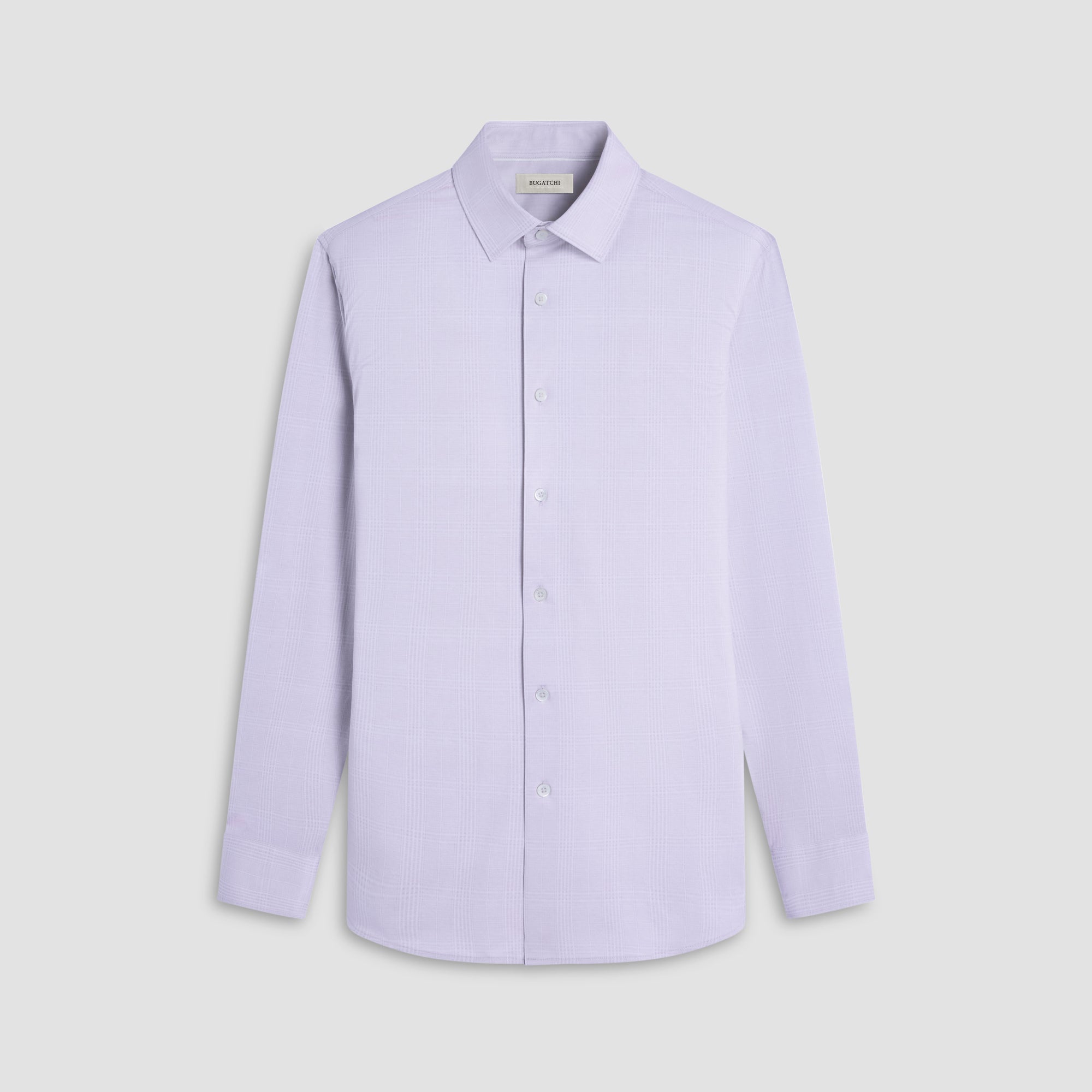 Jimmy Double-Sided Glen Plaid & Herringbone OoohCotton Shirt