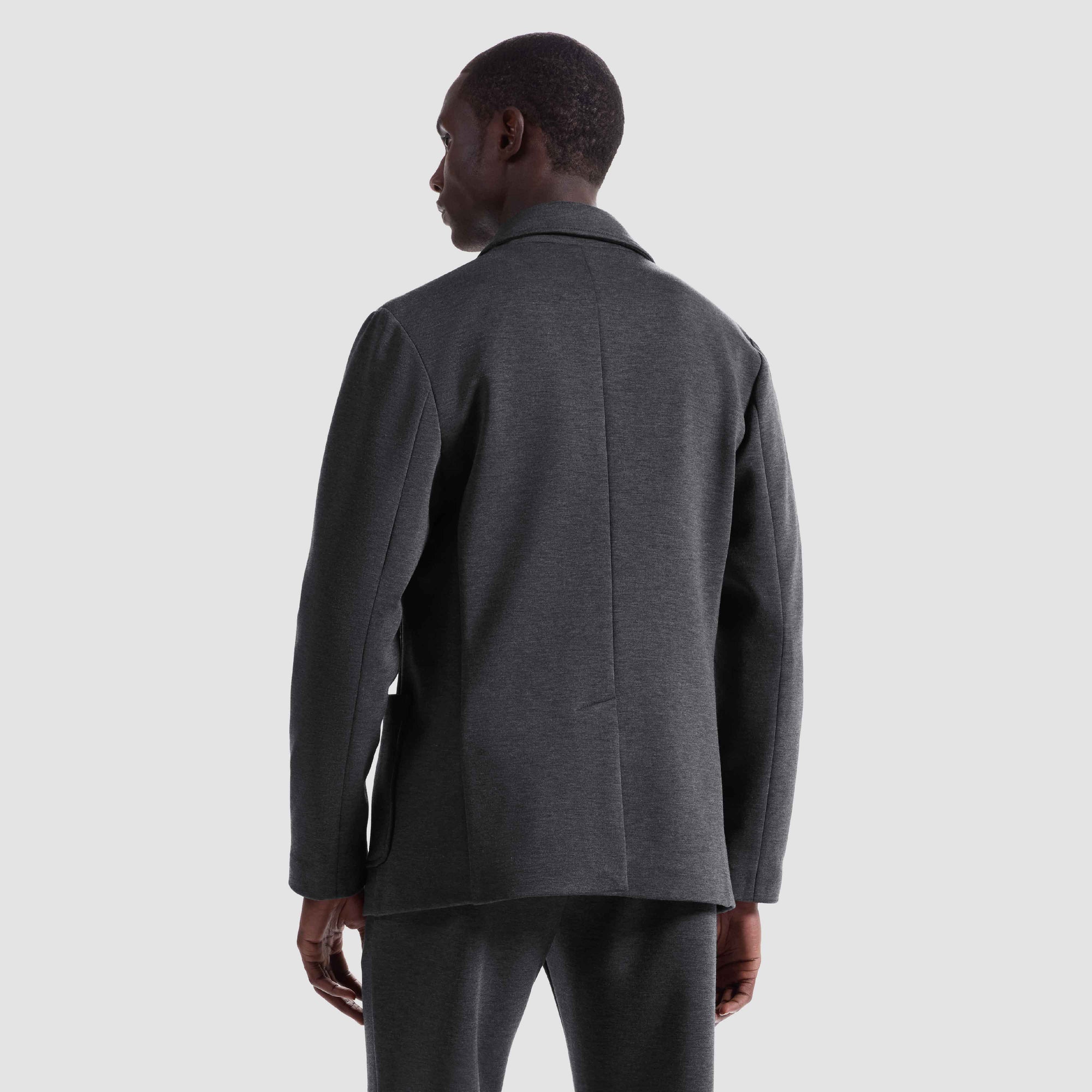 Soft Touch Two Button Knit Blazer