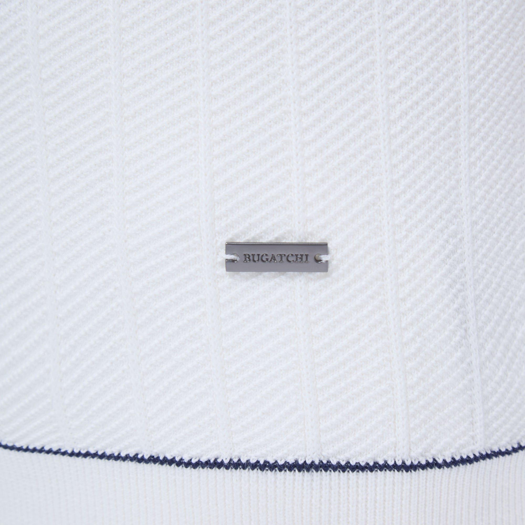 Wide Rib Short Sleeve Johnny Sweater