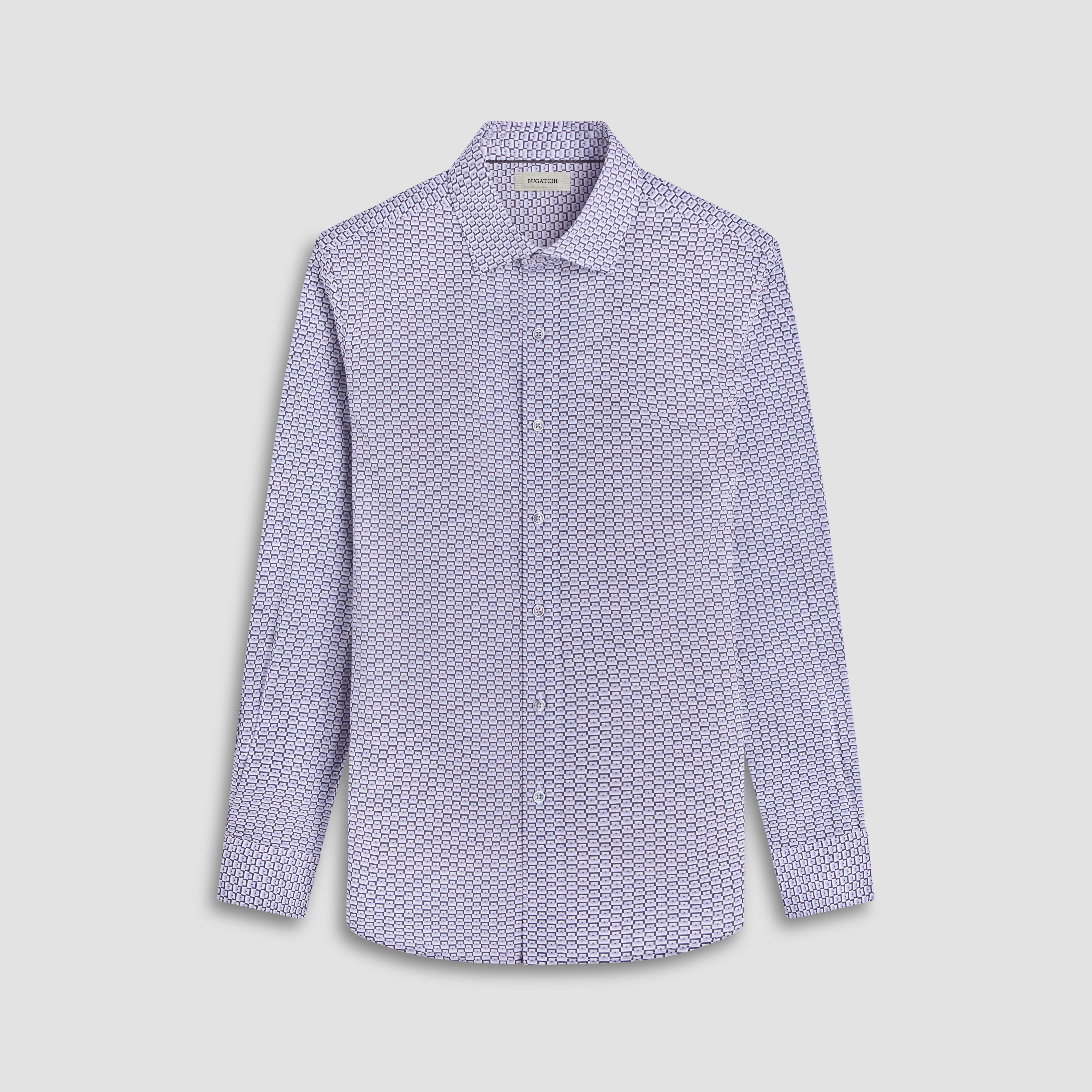 Axel Geometric Shirt – BUGATCHI